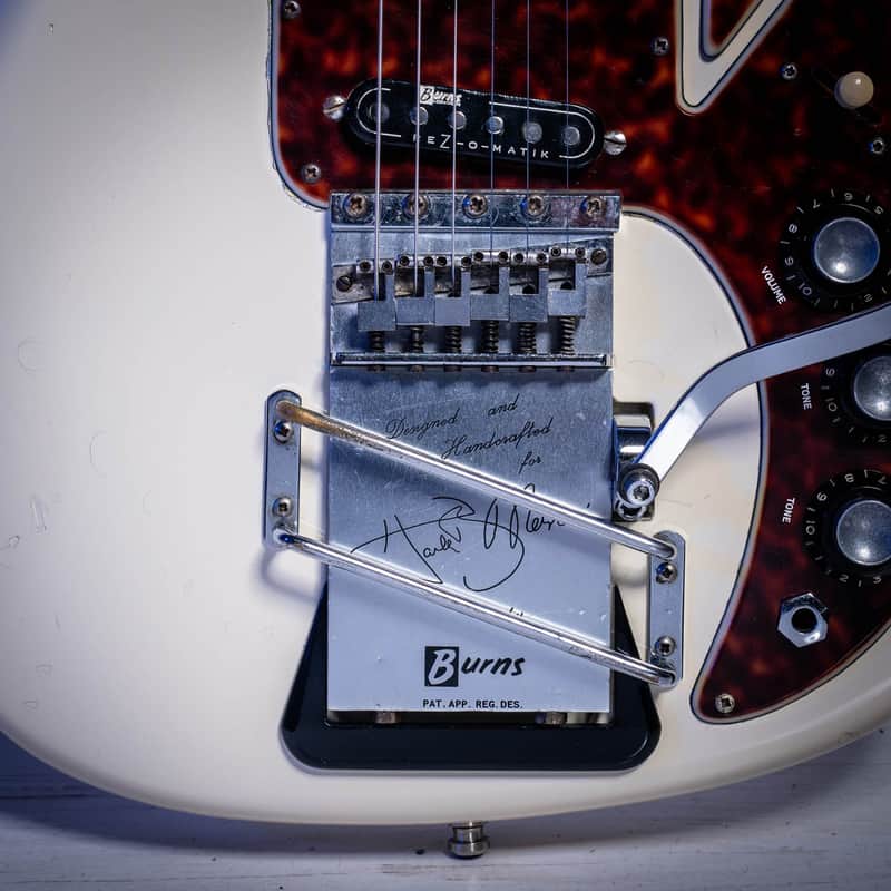 Burns Marvin Prototype model owned and used by Hank Marvin White 1964
