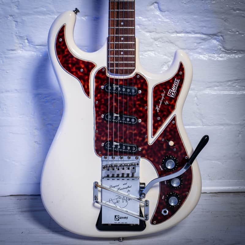 Burns Marvin Prototype model owned and used by Hank Marvin White 1964