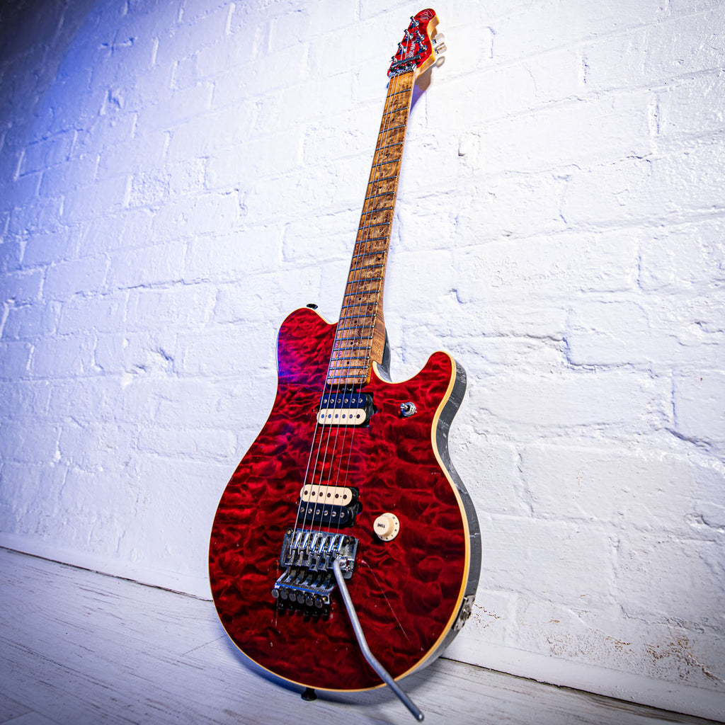 Ernie Ball Music Man EVH Model Ex Eddie Van Halen Translucent Red 1991