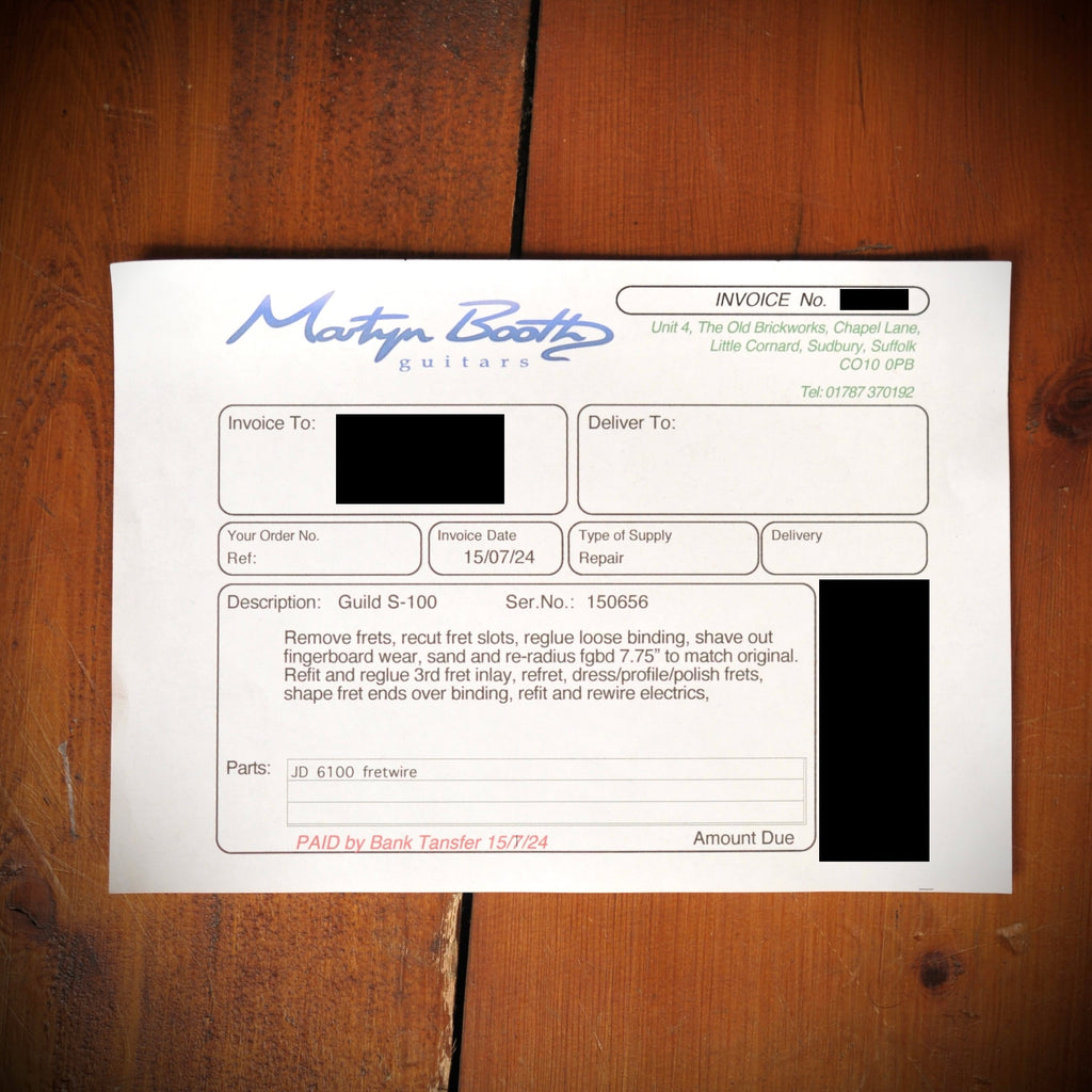 Guild S-100 Polara White 1977