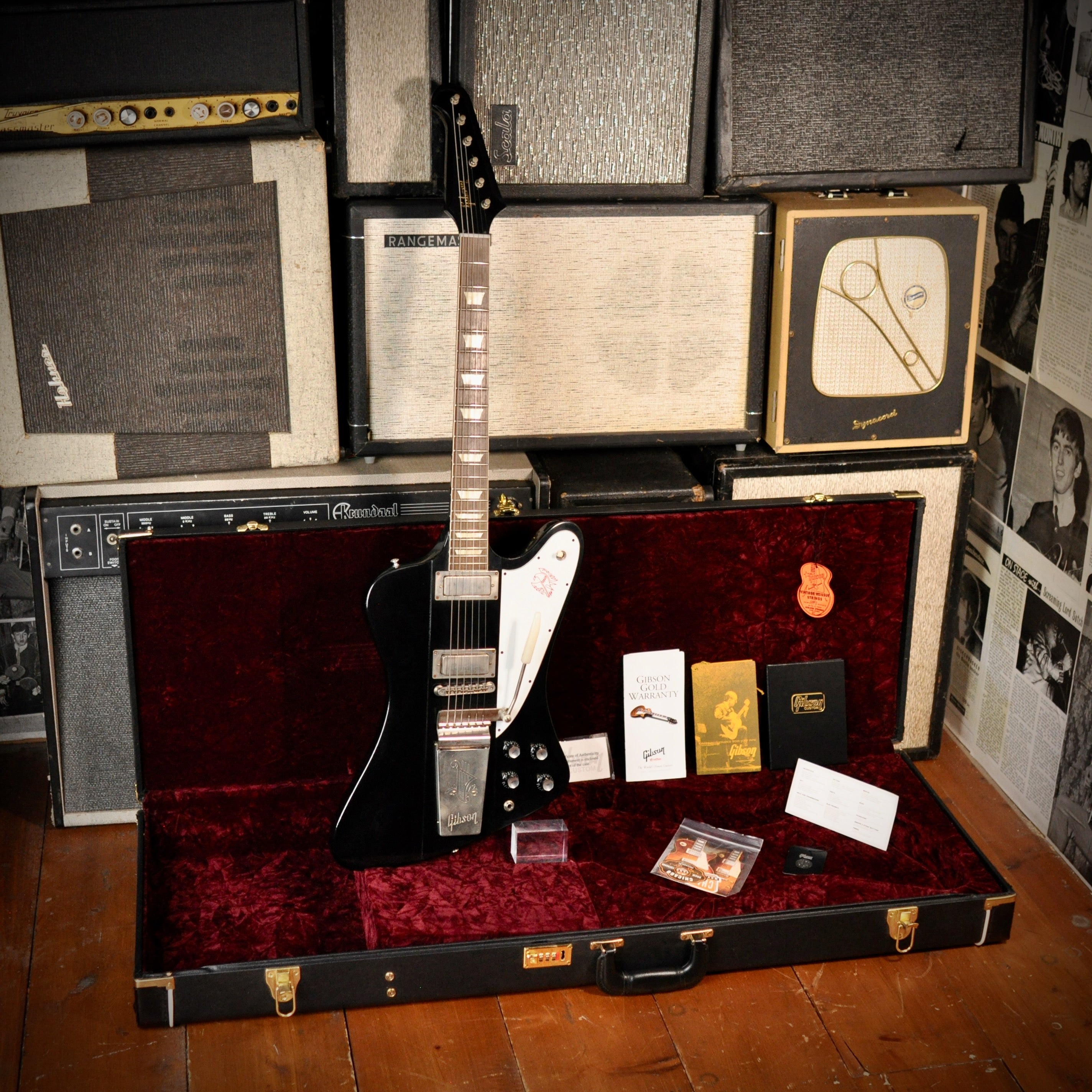 Gibson Firebird V Custom Shop '65 RI Black 2019