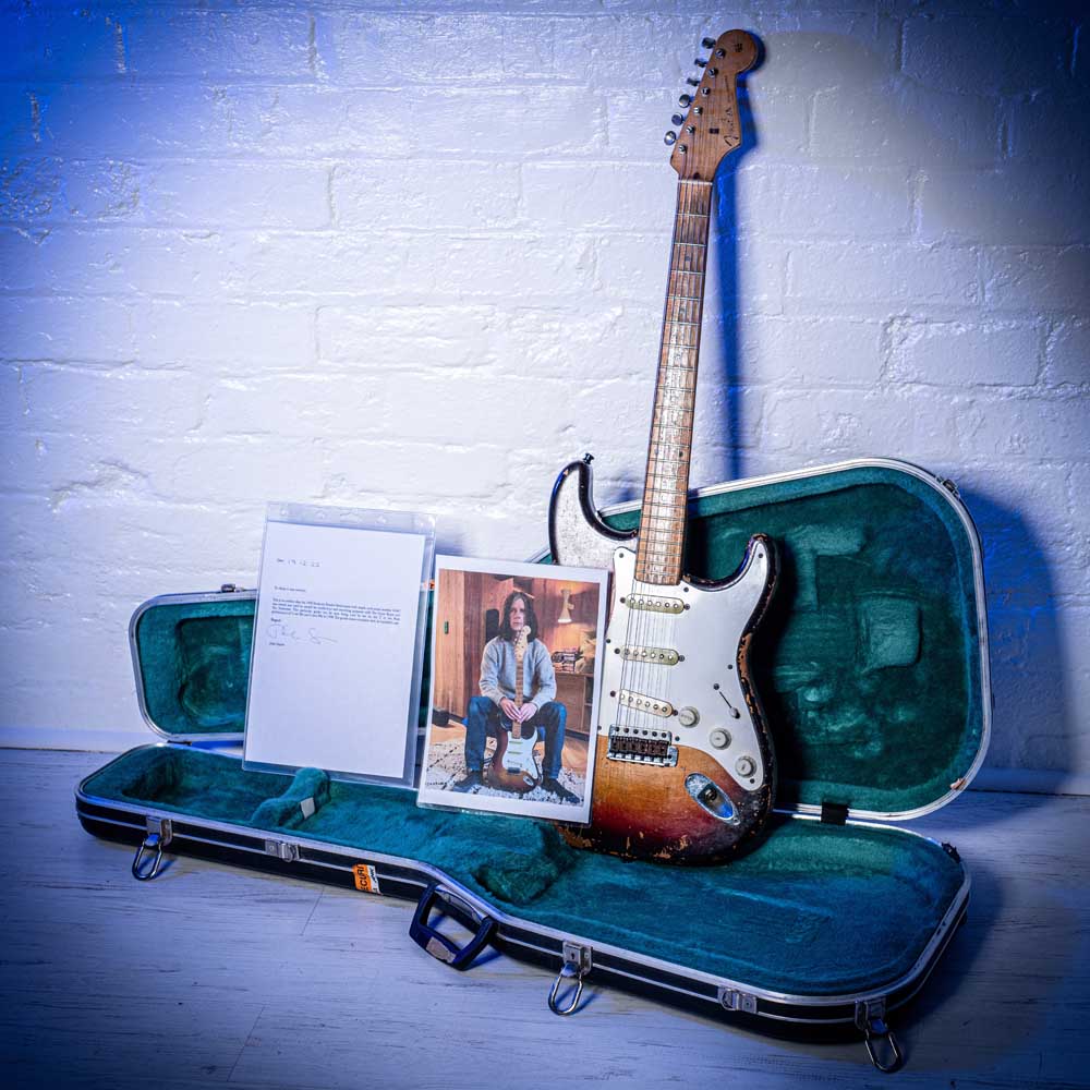 Fender Stratocaster Ex John Squire THE STONE ROSES Sunburst 1958