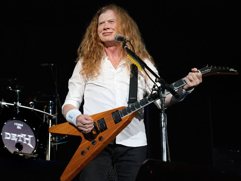 Gibson Flying V Ex Dave Mustaine Megadeath Natural 2022