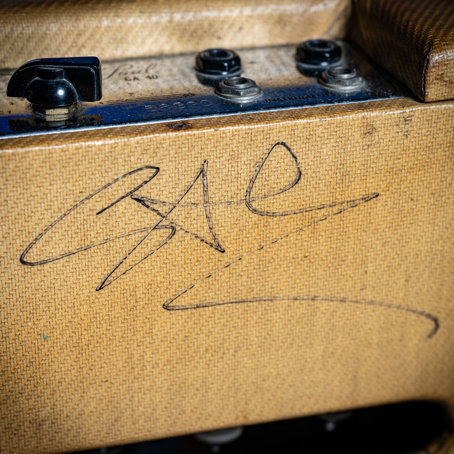 Gibson GA40 Amplifier Ex Steve Howe YES ASIA Tweed 1958