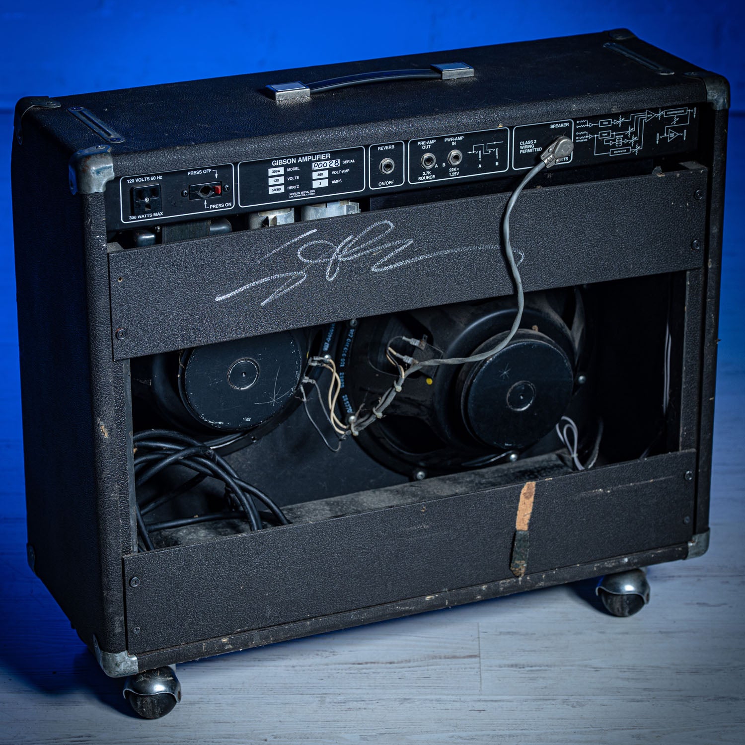 Gibson L5 Lab Series Amplifier Ex Steve Howe YES ASIA Black 1979