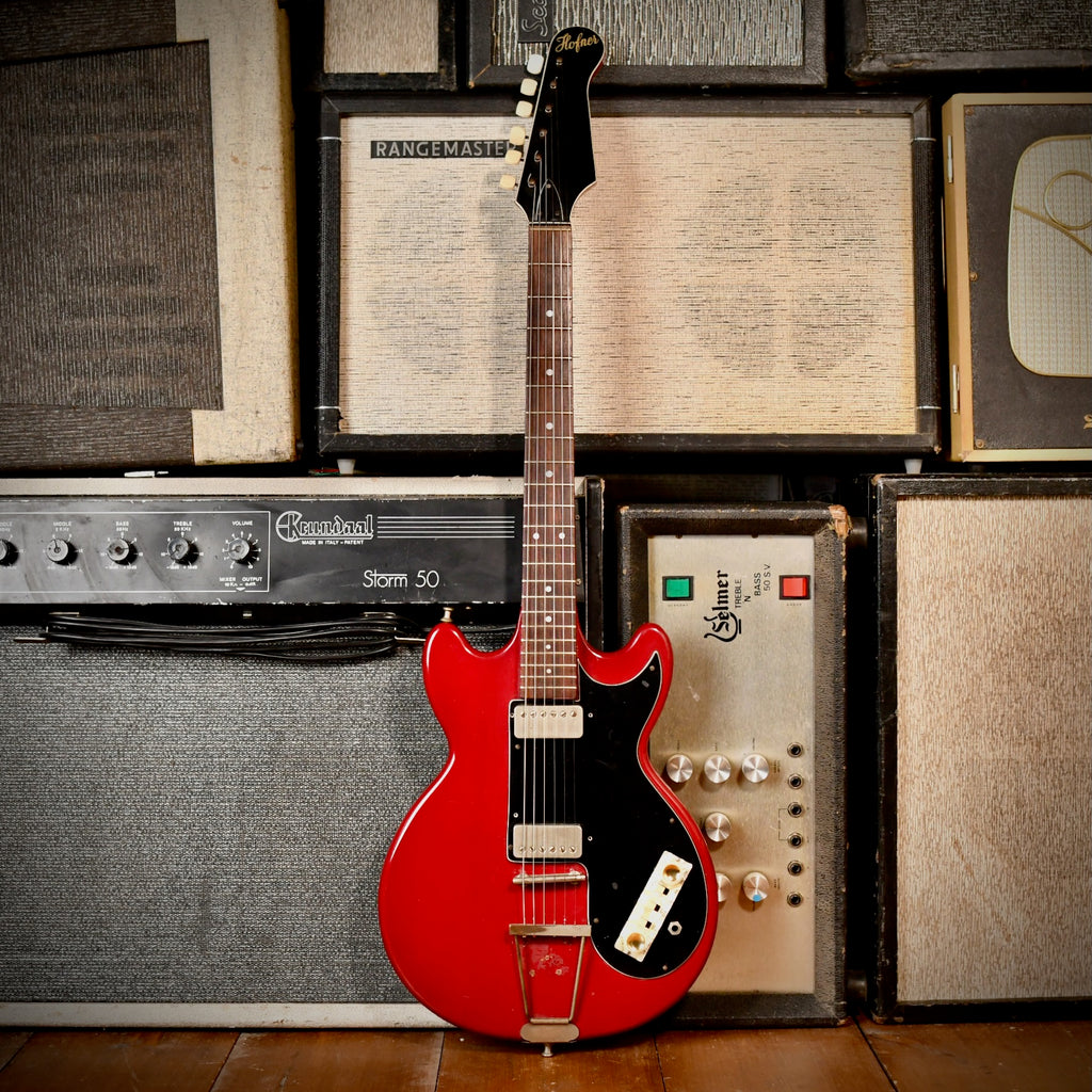 Höfner Colorama II Cherry Red 1962
