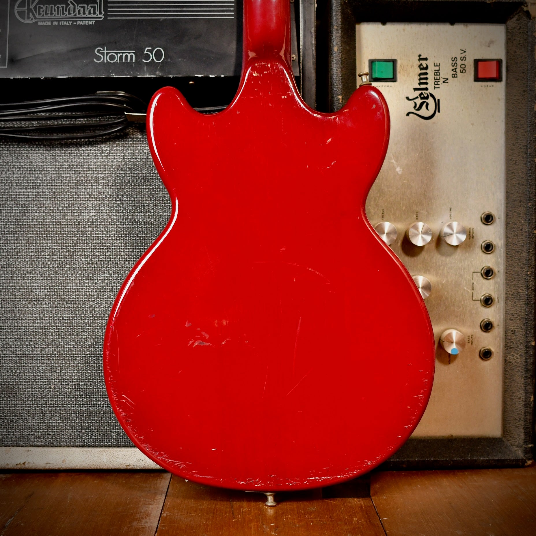 Höfner Colorama II Cherry Red 1962