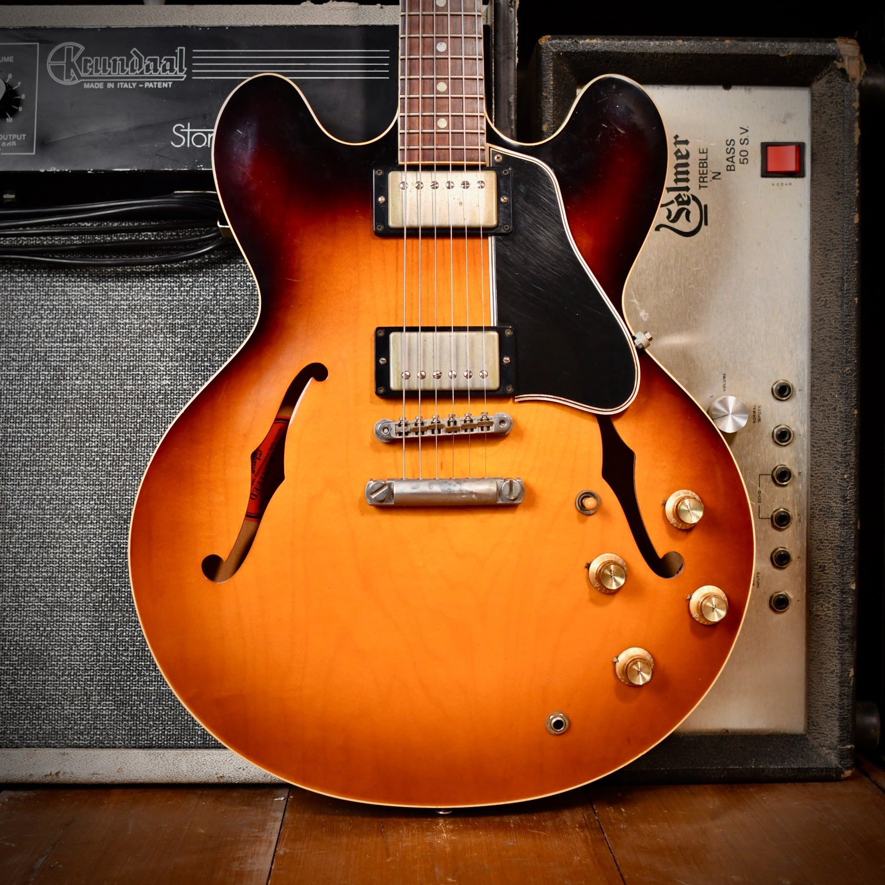 Gibson Memphis Custom ES-335TD 1960 Reissue VOS Vintage Sunburst 2012