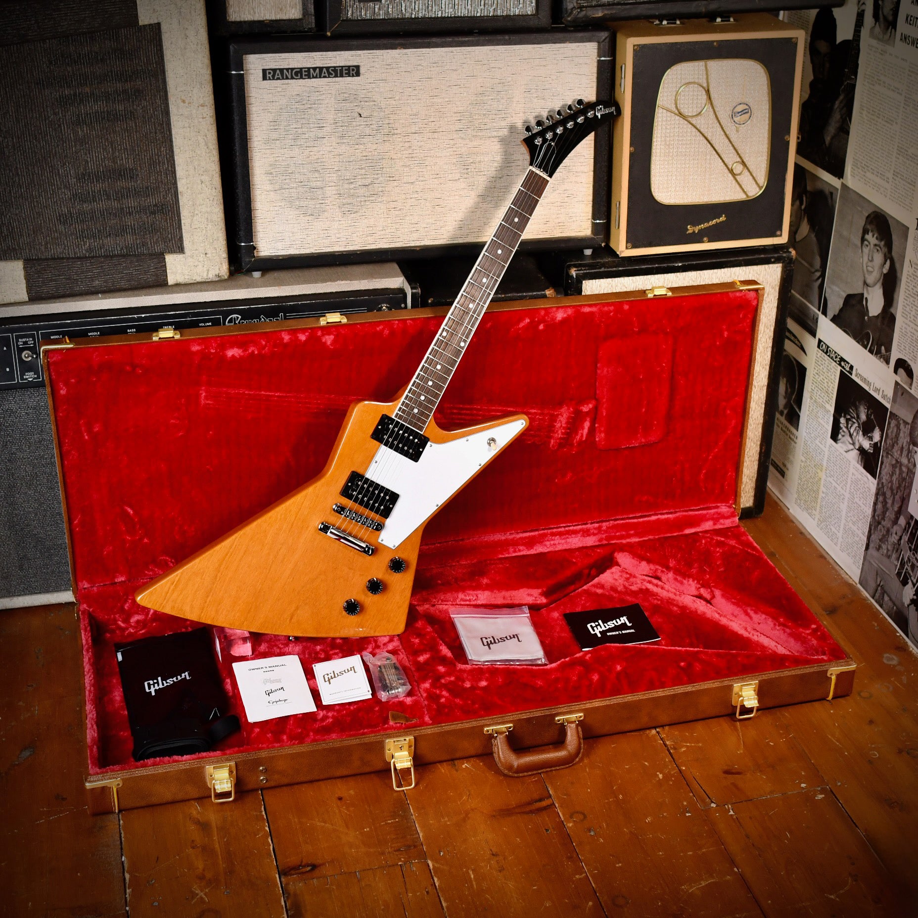 Gibson Explorer 70s RI Natural 2023