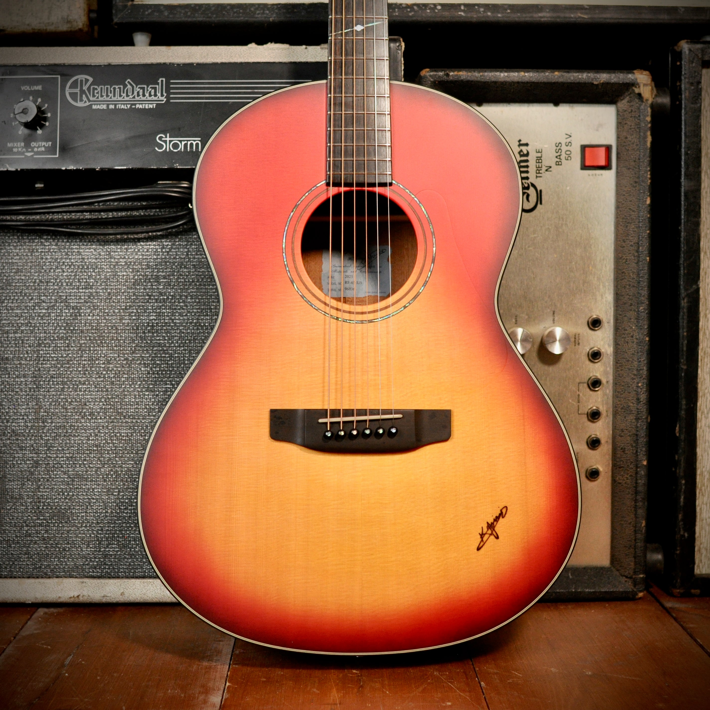 K. Yairi RF-65 Angel Series Red Burst 1996 – Hanks