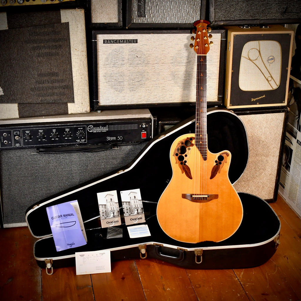Ovation 1768-4 Elite Natural 1989