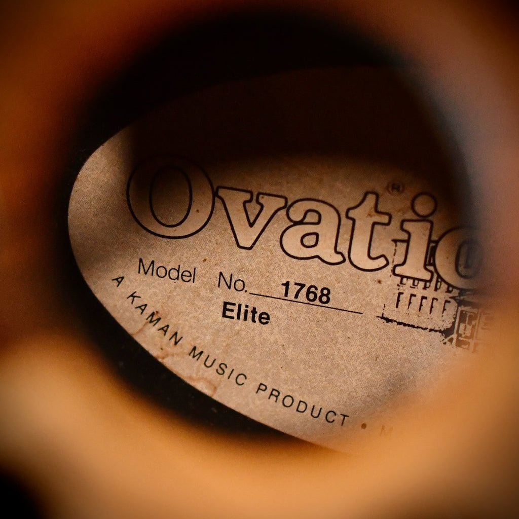Ovation 1768-4 Elite Natural 1989