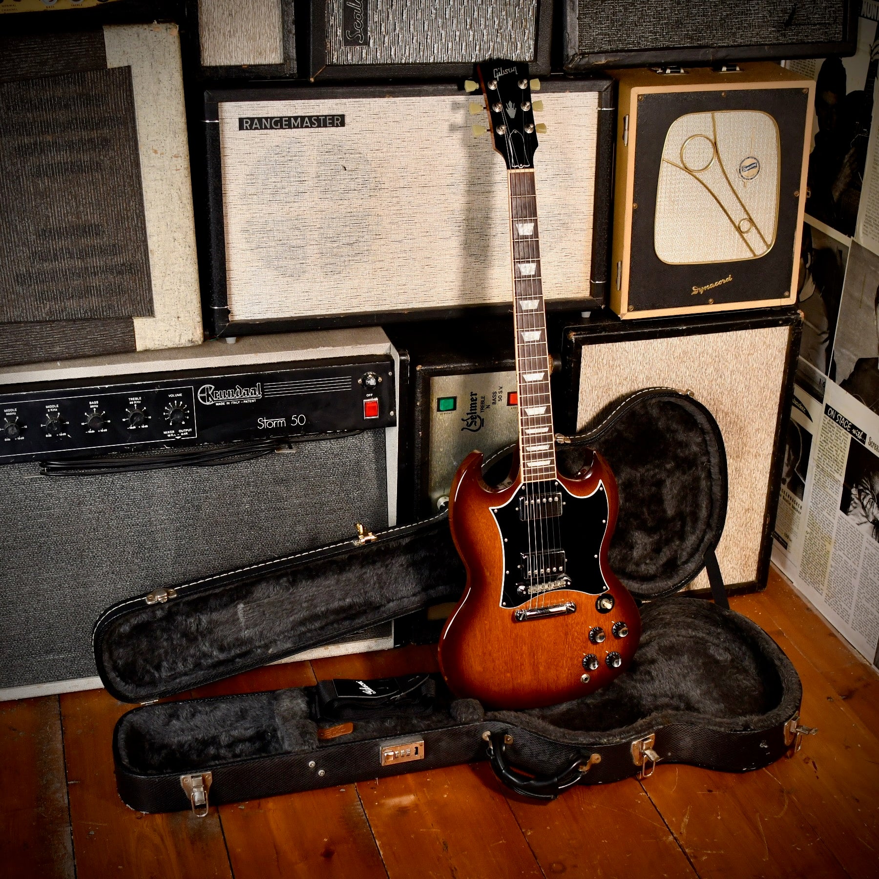Gibson SG Standard Natural Burst 2002
