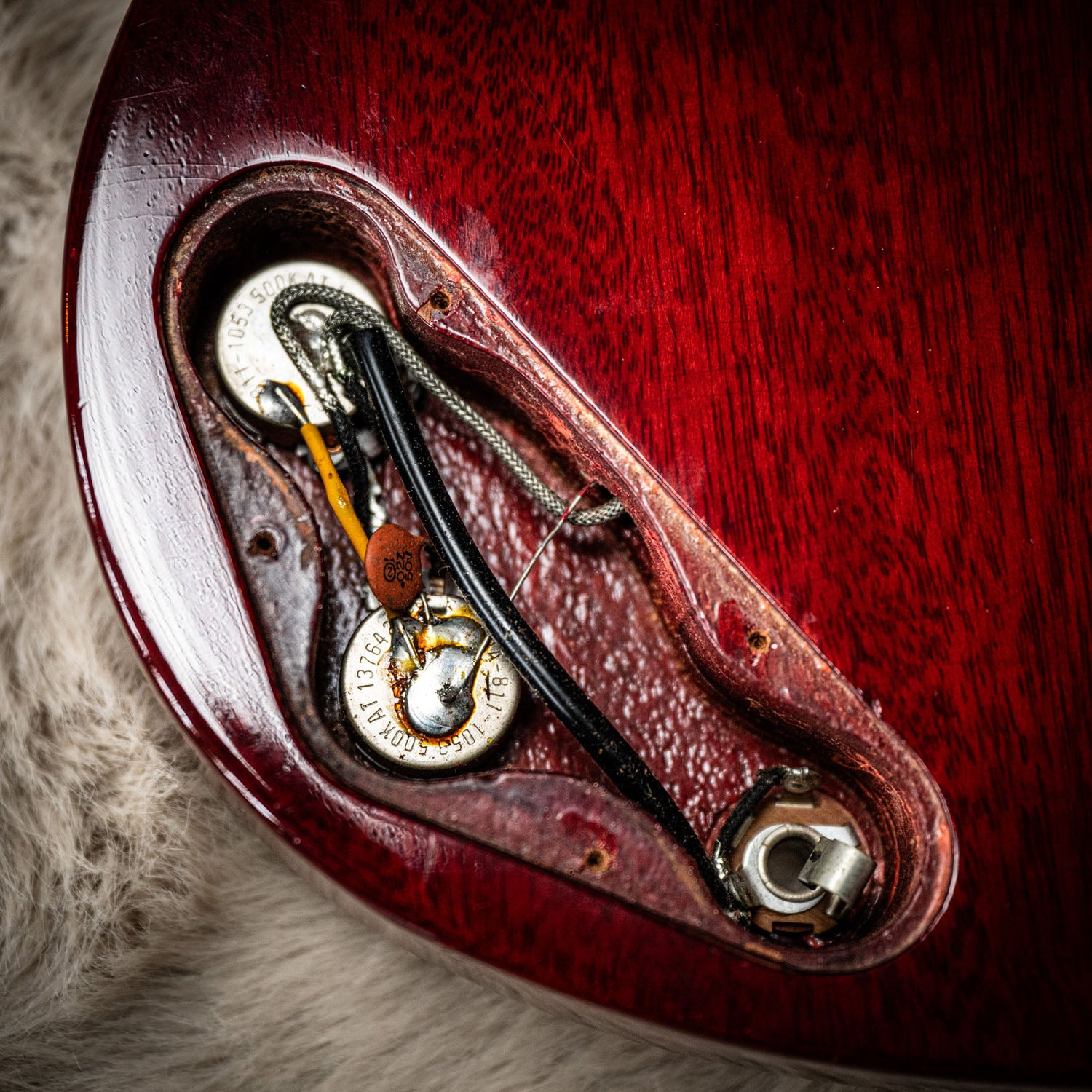 Gibson SG Junior Ex Townshend THE WHO Cherry 1964