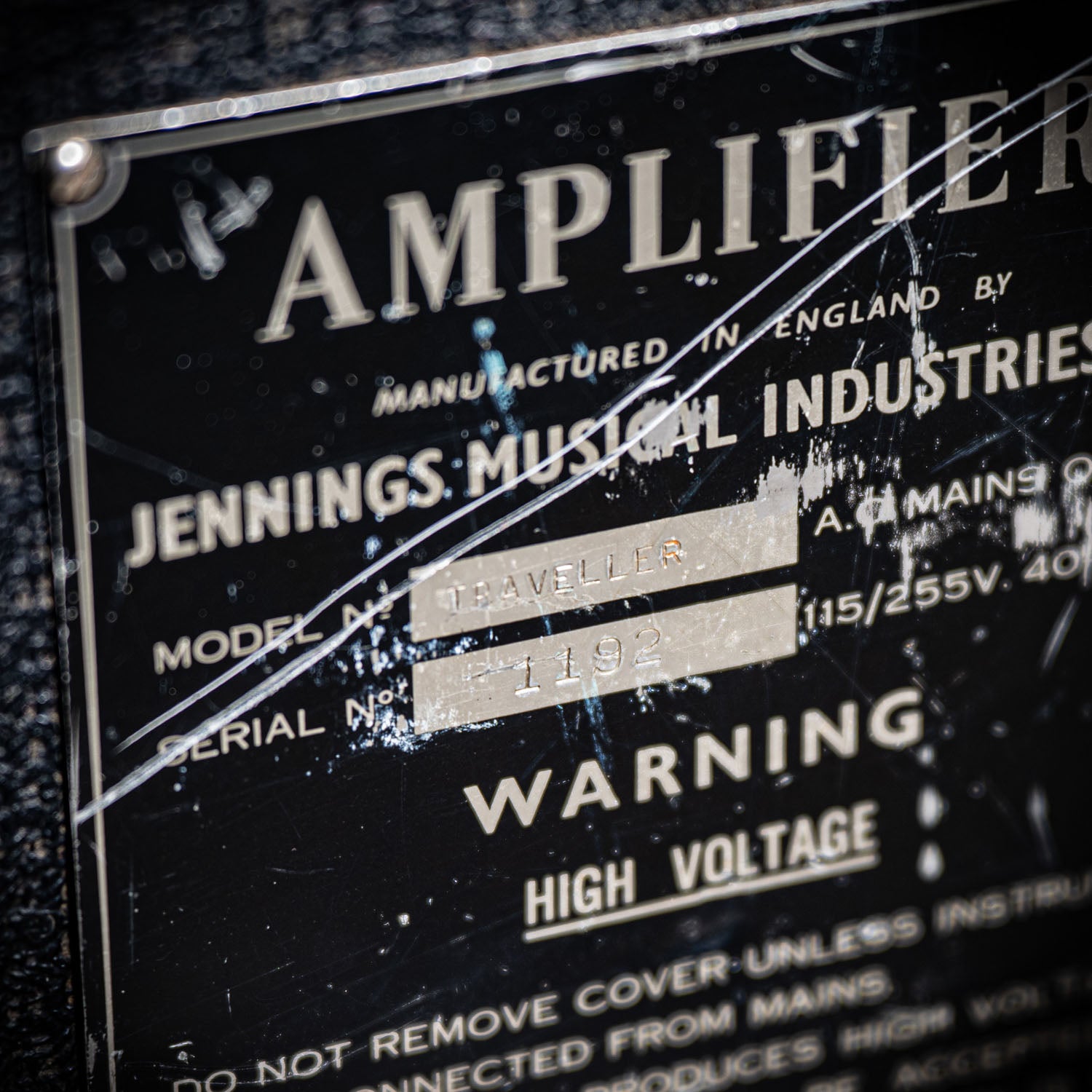 Vox Traveller Combo Black 1965