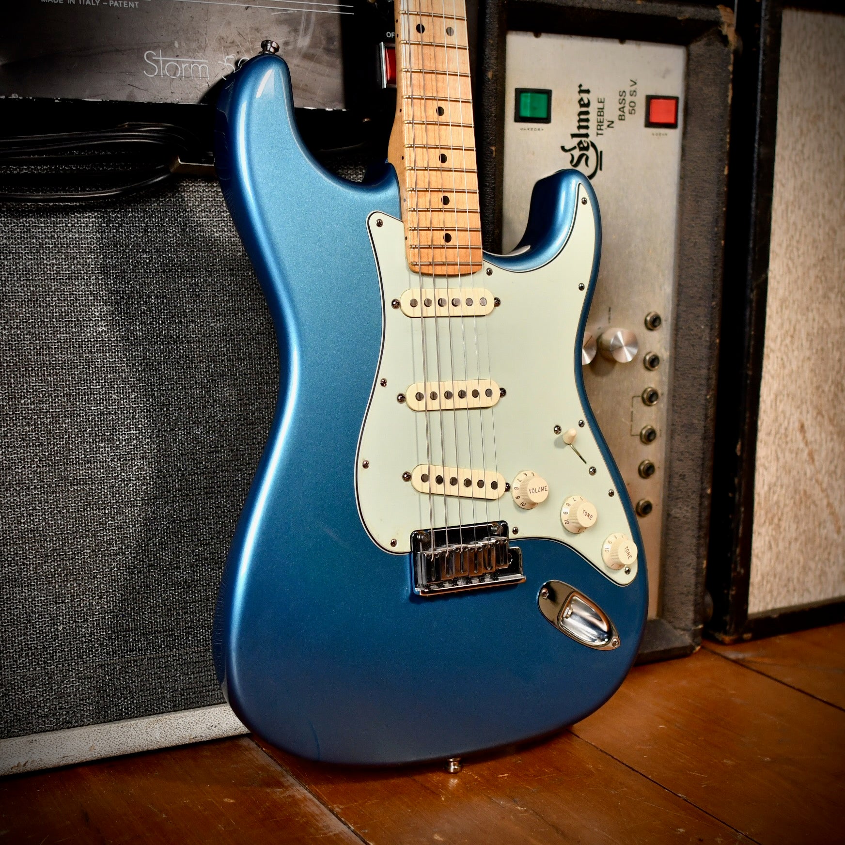 Fender Custom Shop Custom Deluxe Stratocaster Lake Placid Blue 2008