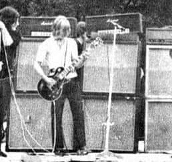 Marshall 4x12 Tall Cabinet Ex Mick Ronson David Bowie Black 1966