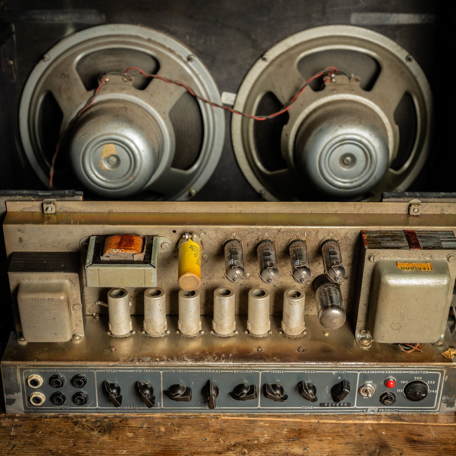 Vox AC30 Dick Denney's Personal Amplifier with unique modifications Black 1967