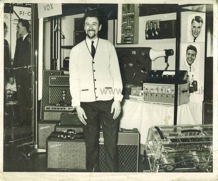 Vox AC30 Dick Denney's Personal Amplifier with unique modifications Black 1967