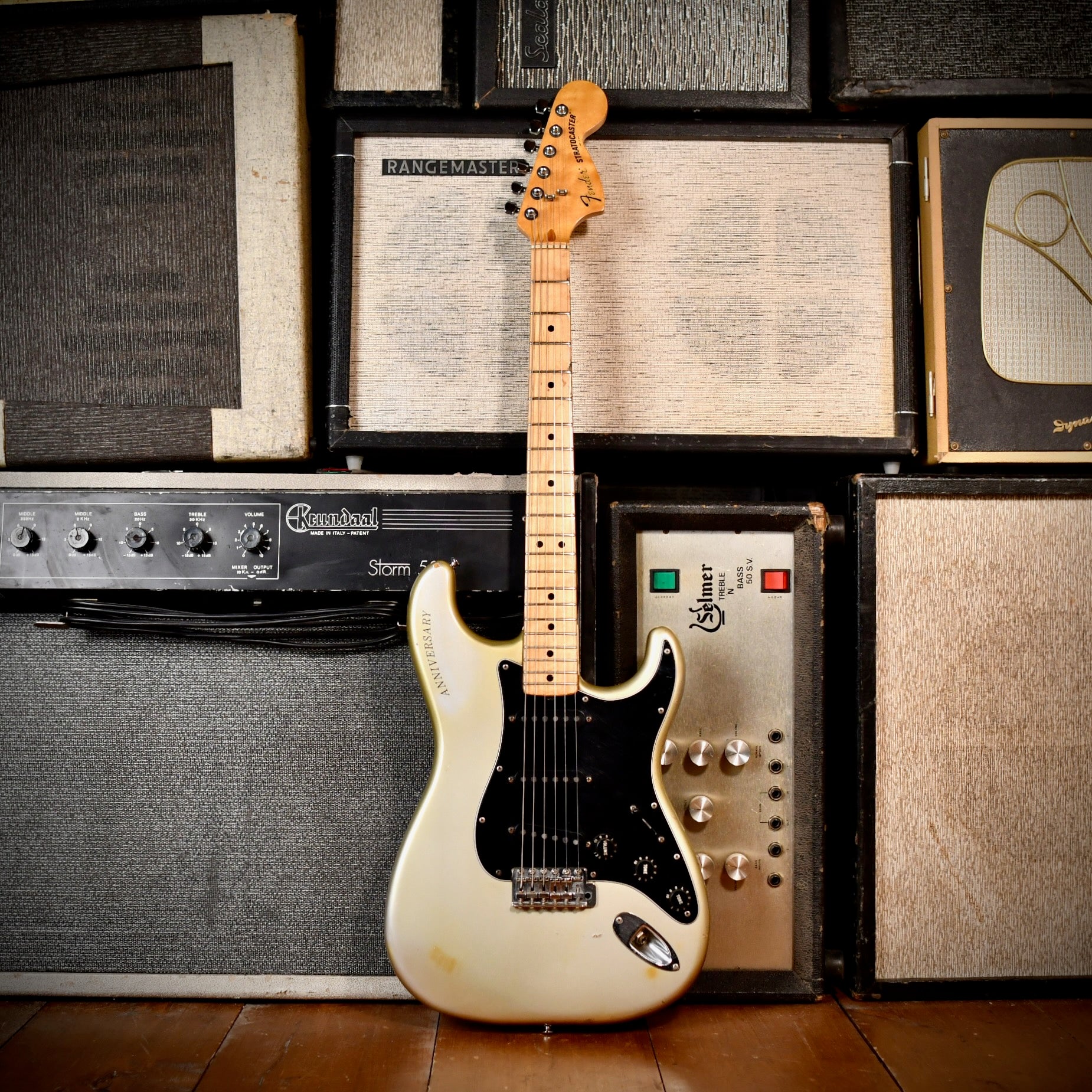 Fender Anniversary Stratocaster Porsche Silver 1979