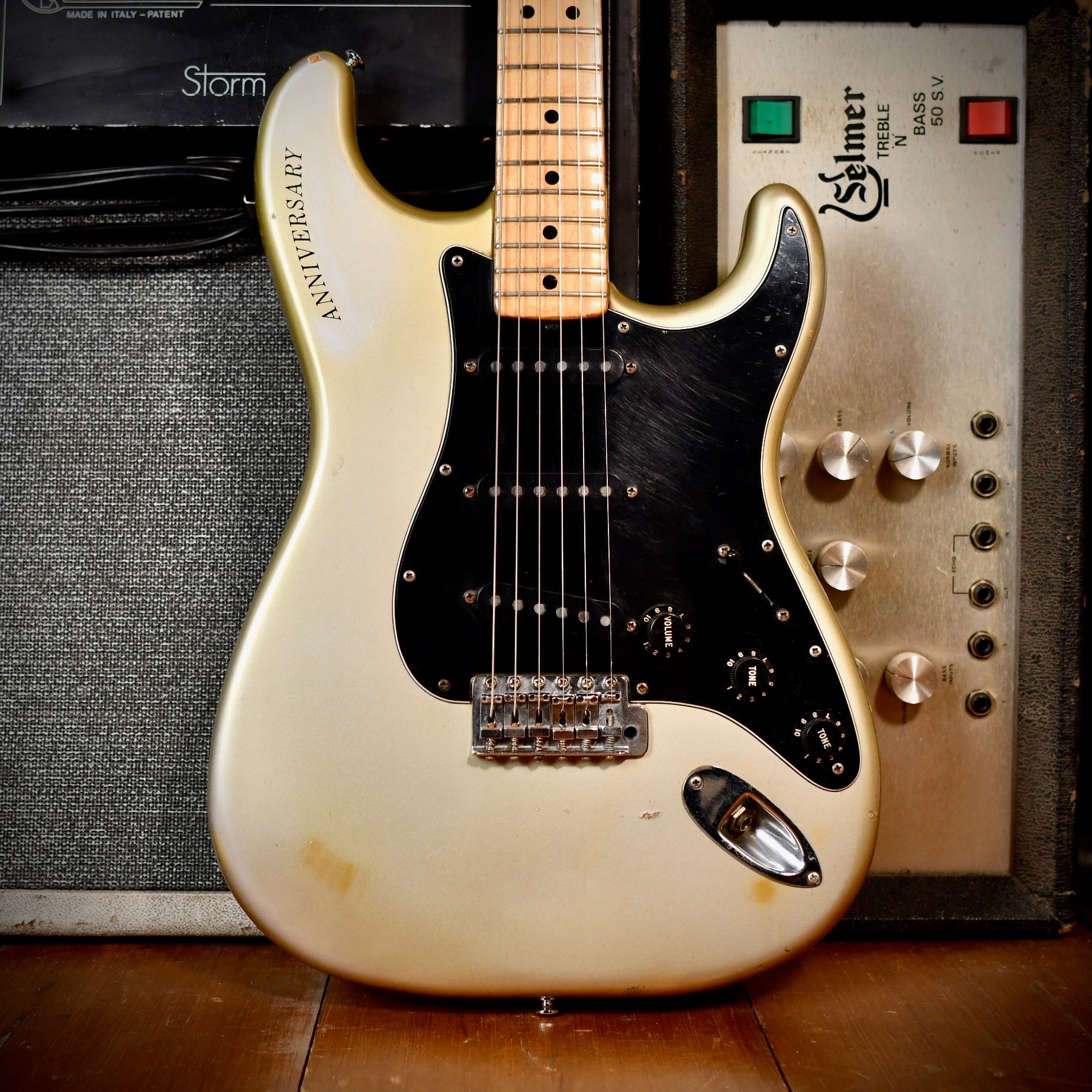 Fender Anniversary Stratocaster Porsche Silver 1979