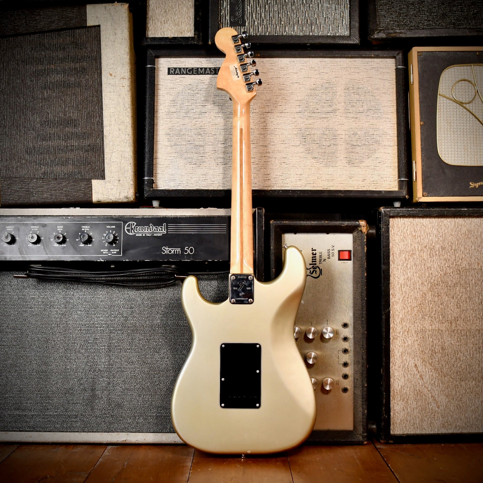 Fender Anniversary Stratocaster Porsche Silver 1979