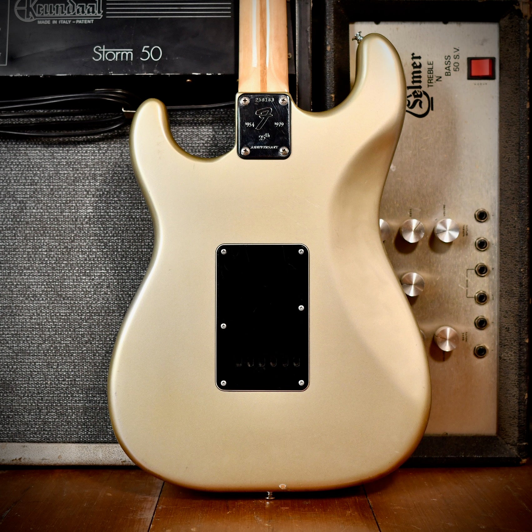 Fender Anniversary Stratocaster Porsche Silver 1979