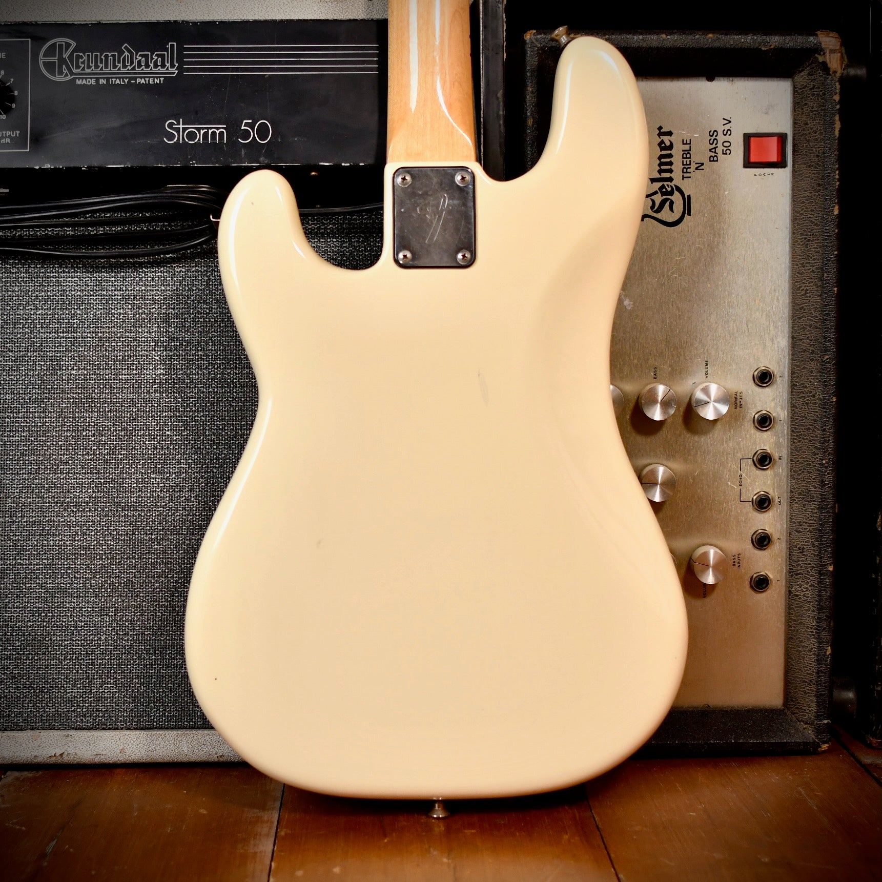 Fender Precision Bass Olympic White REFIN 1978