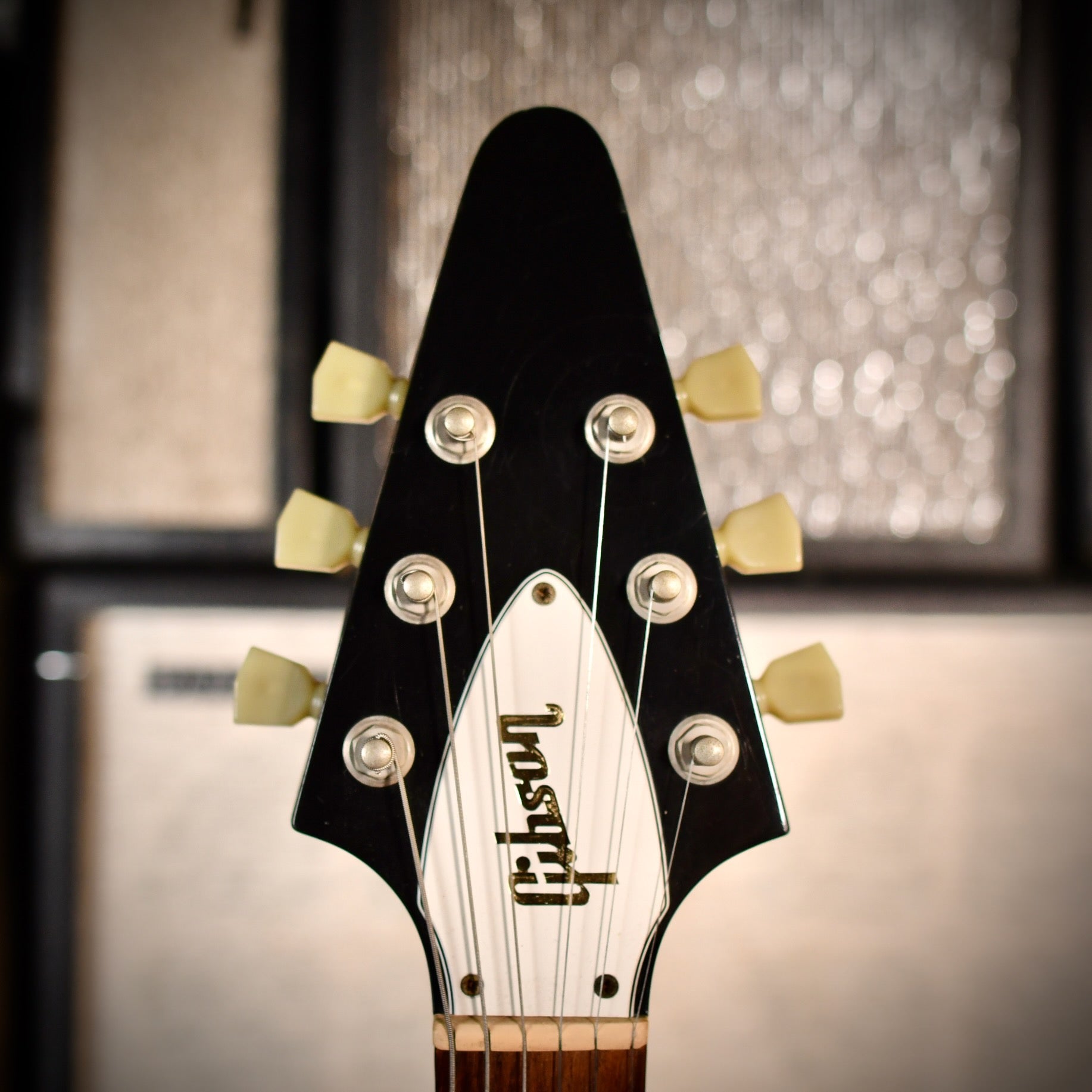 Gibson Flying V '67 RI Ebony 1998 – Hanks