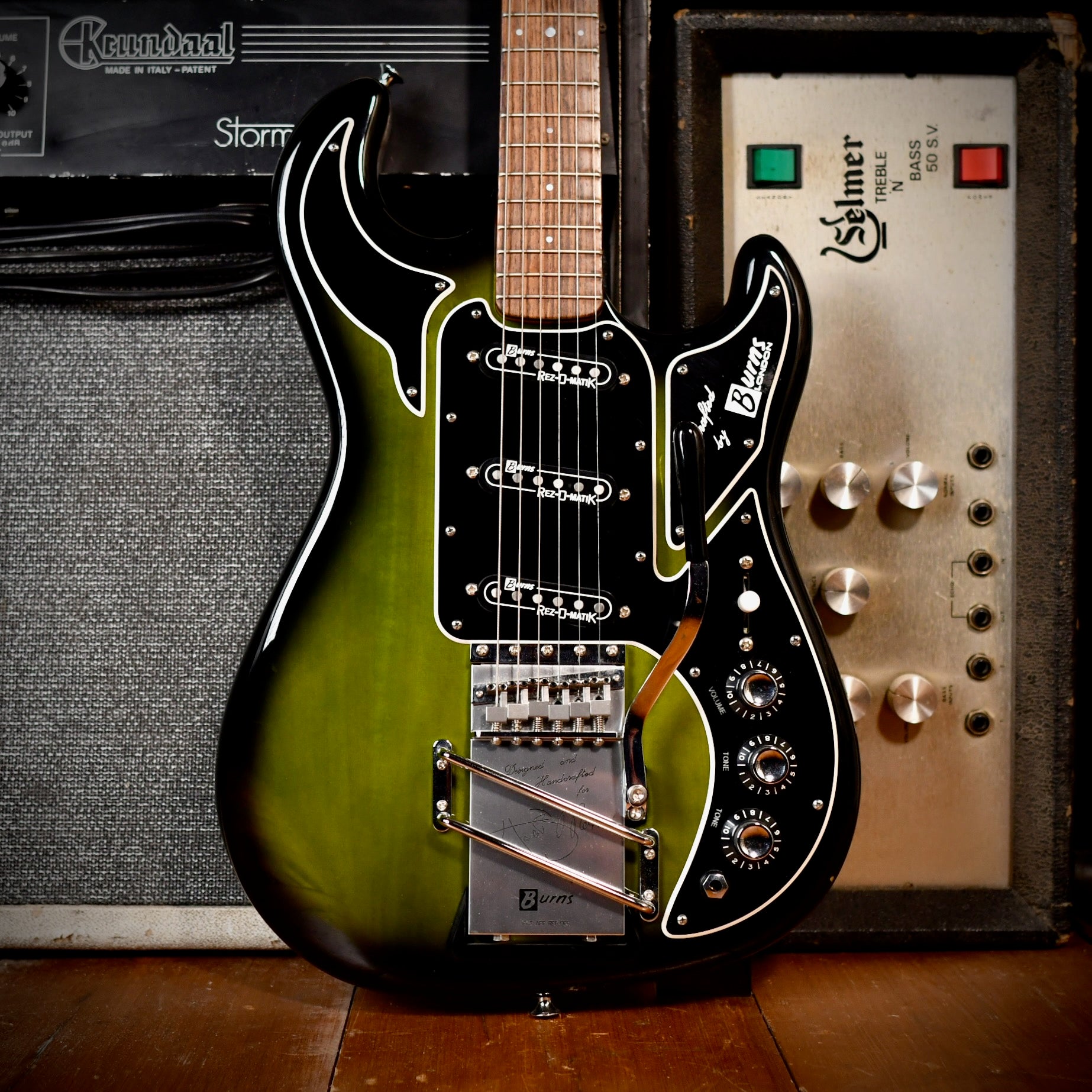 Burns "The Marvin 1964" Reissue Greenburst 2012