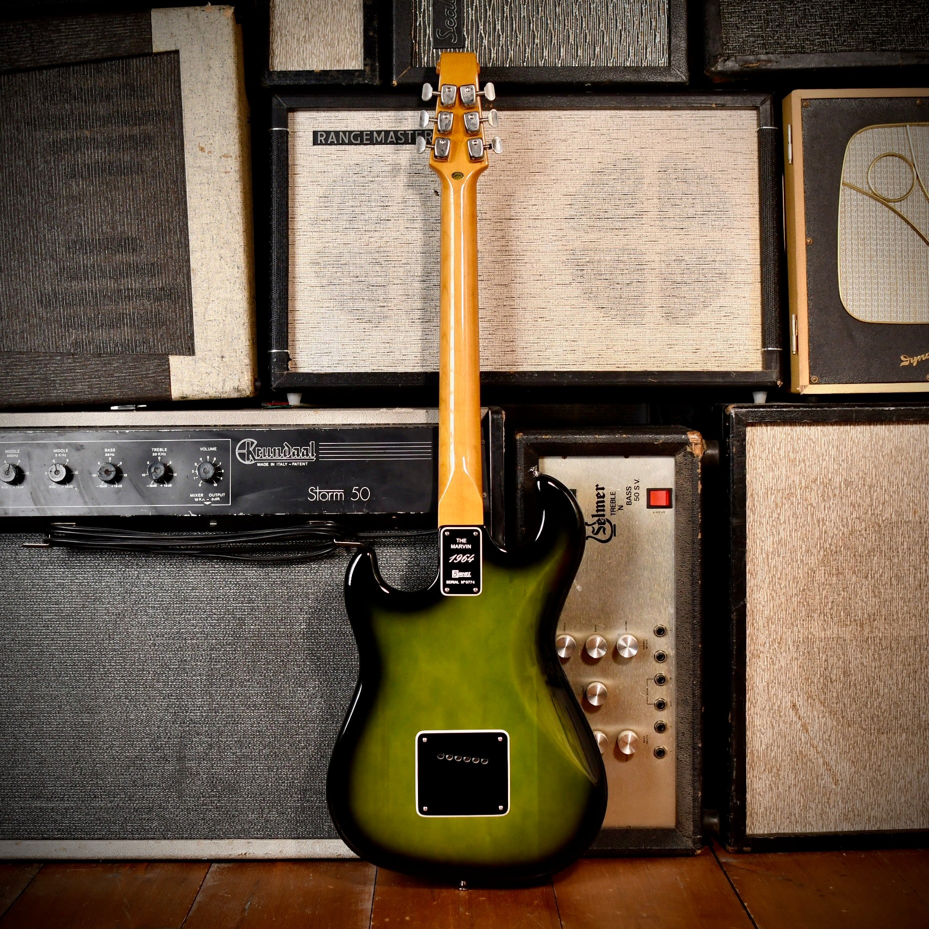 Burns "The Marvin 1964" Reissue Greenburst 2012