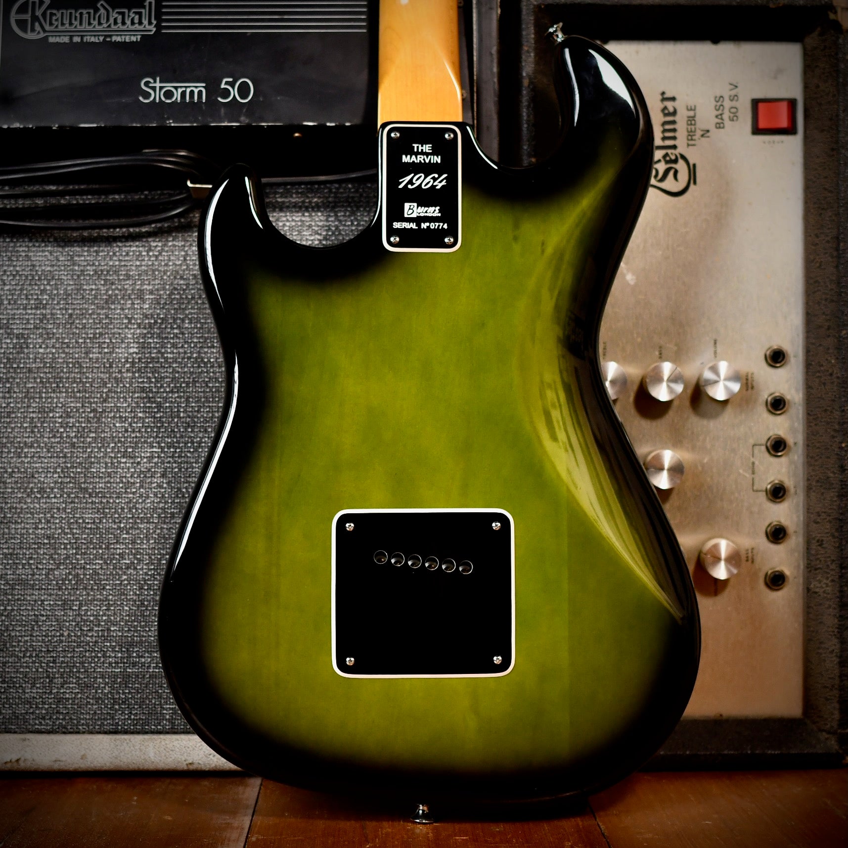 Burns "The Marvin 1964" Reissue Greenburst 2012