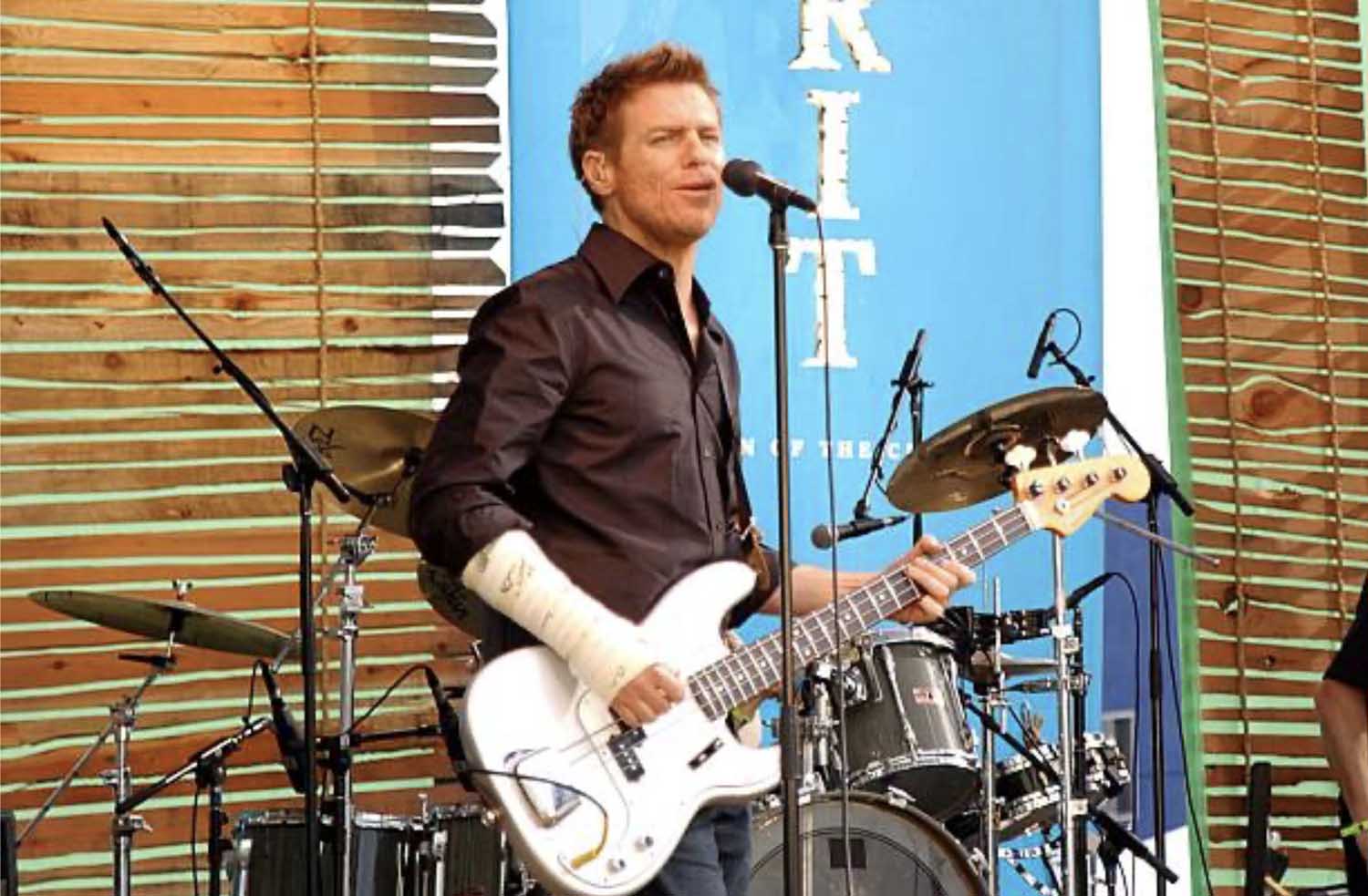Fender Precision Bass Ex Bryan Adams Inca Silver 2000