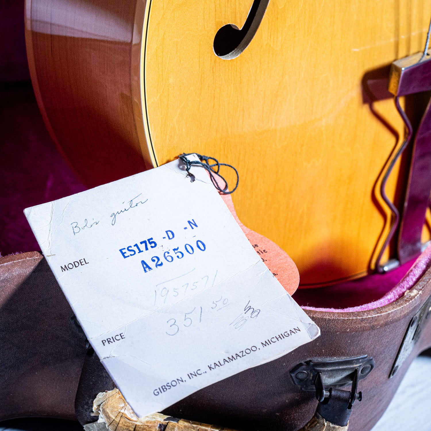 Gibson ES175 Blonde 1957