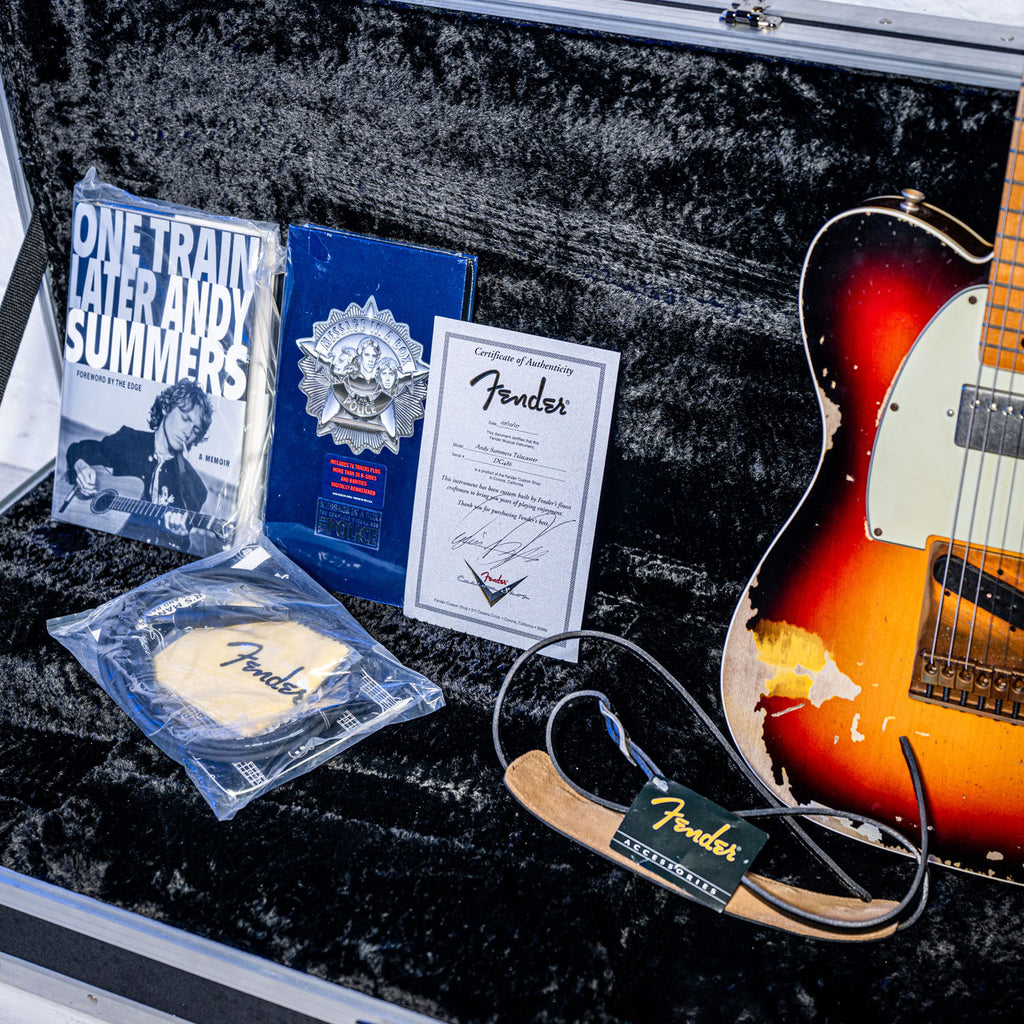 Fender Custom Shop Masterbuilt Andy Summers Telecaster THE POLICE Sunburst 2007
