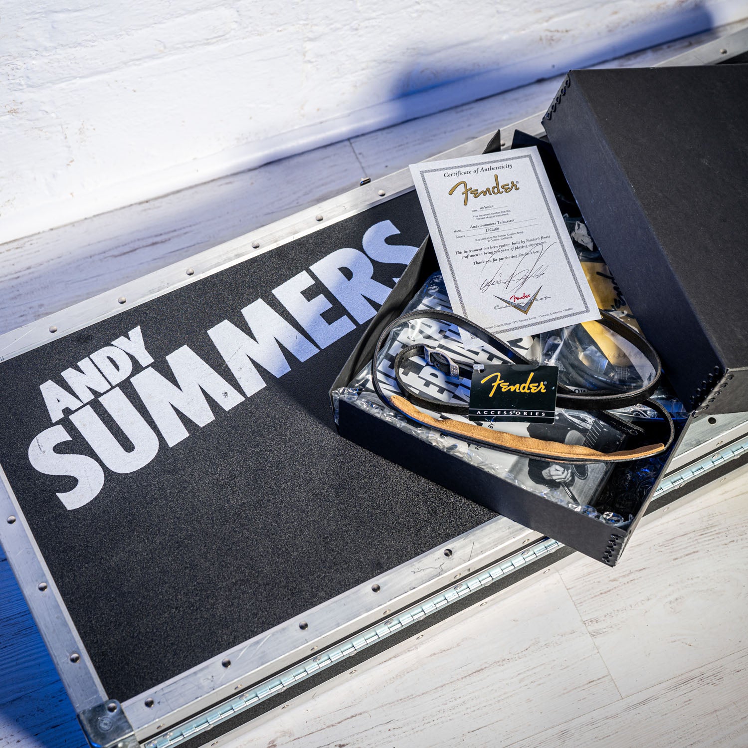 Fender Custom Shop Masterbuilt Andy Summers Telecaster THE POLICE Sunburst 2007