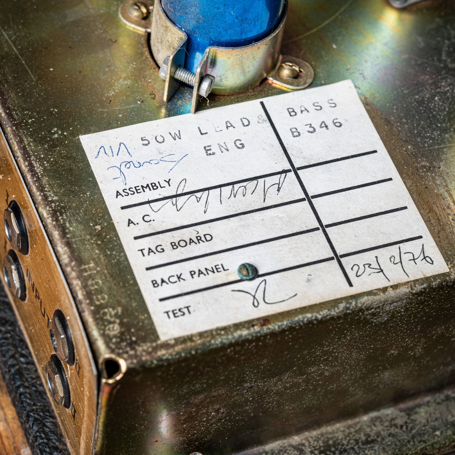 Marshall Lead & Bass 50 Combo Black 1976