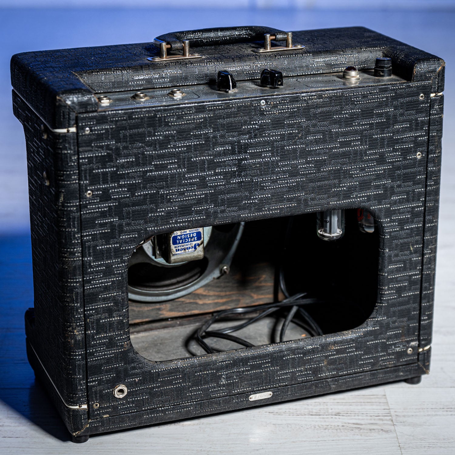 Gretsch 6151 Combo Ex John Squire THE STONE ROSES Black & Silver 1960