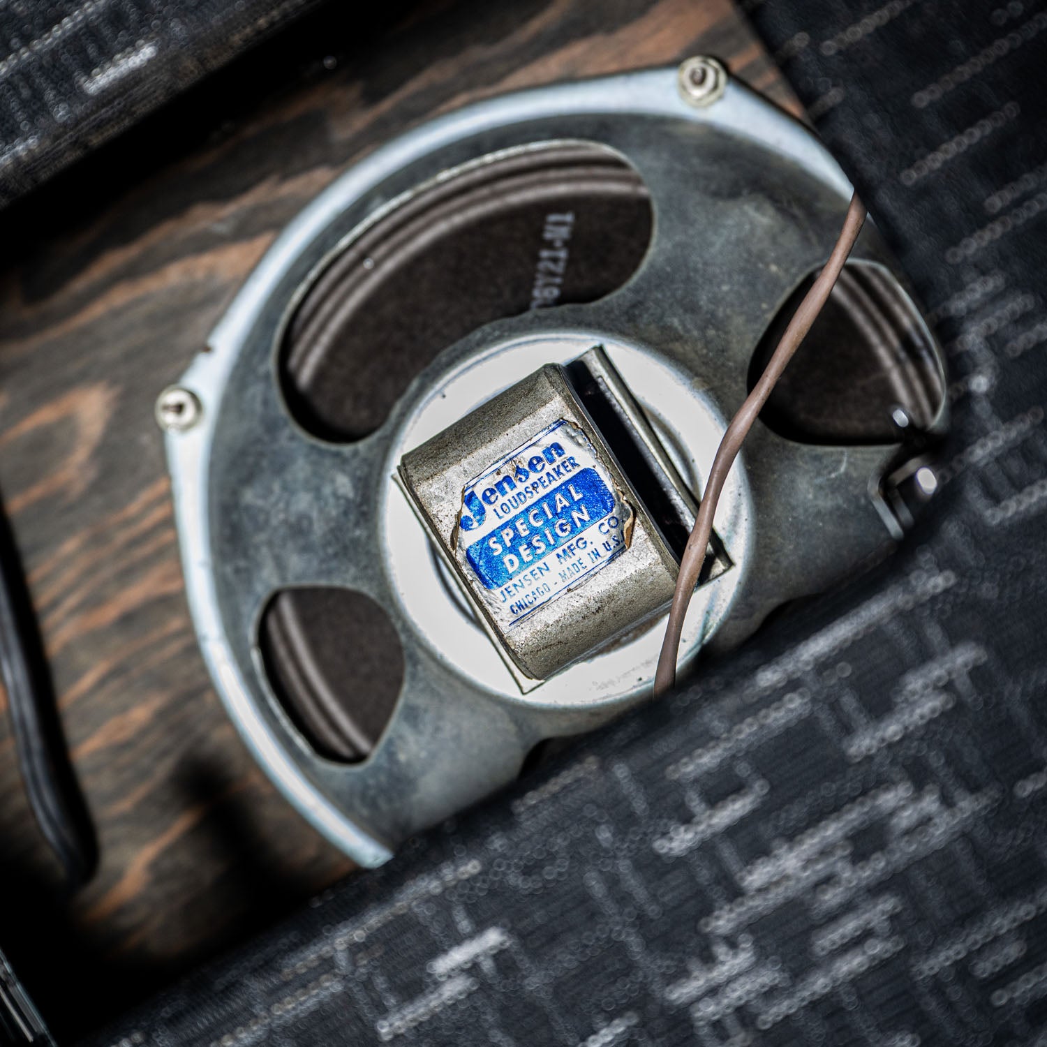 Gretsch 6151 Combo Ex John Squire THE STONE ROSES Black & Silver 1960