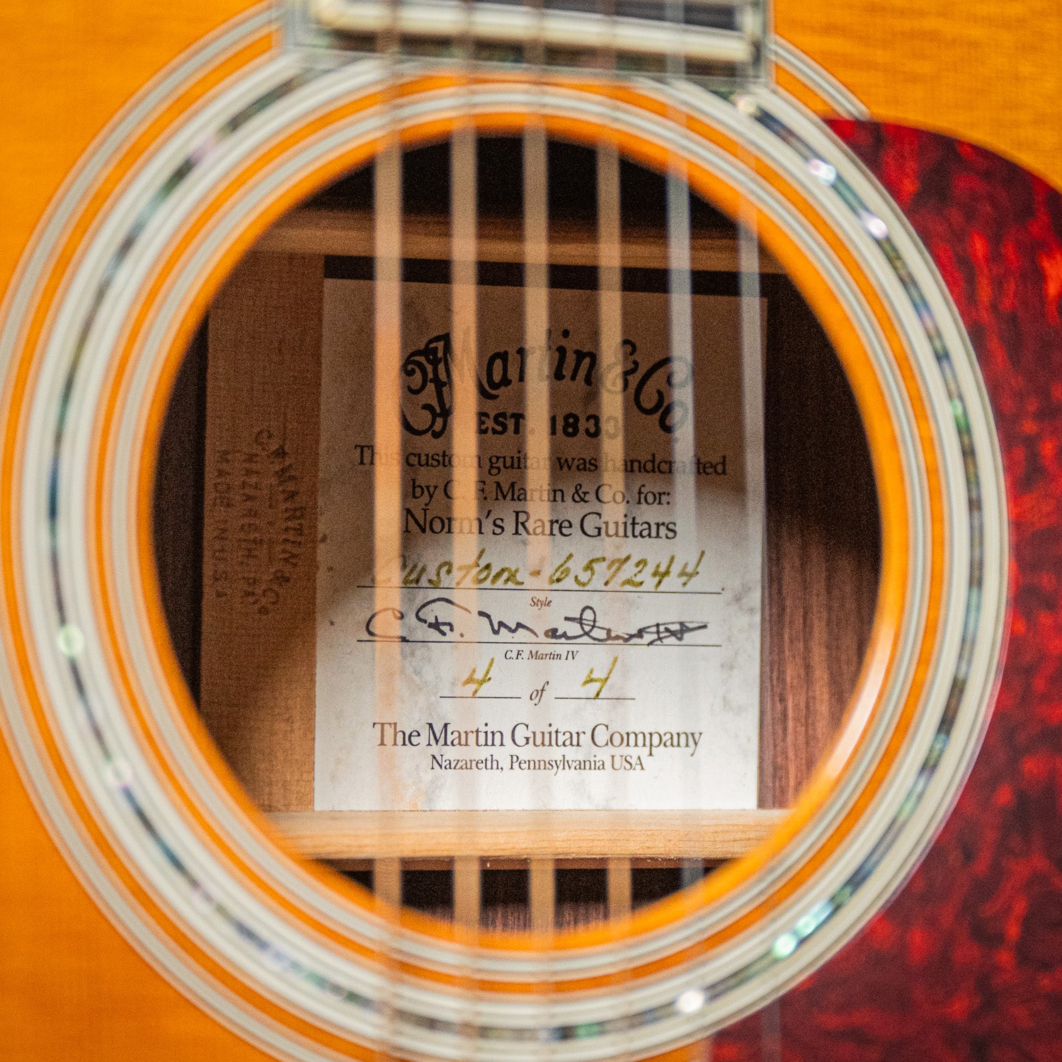 Martin 0000-45 Custom Made for Norms Rare Guitars Natural 1997