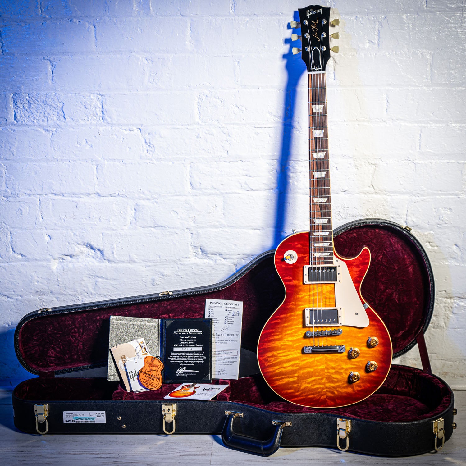 Gibson 50th Anniversary 1959 Historic Les Paul Standard Sunburst 2009