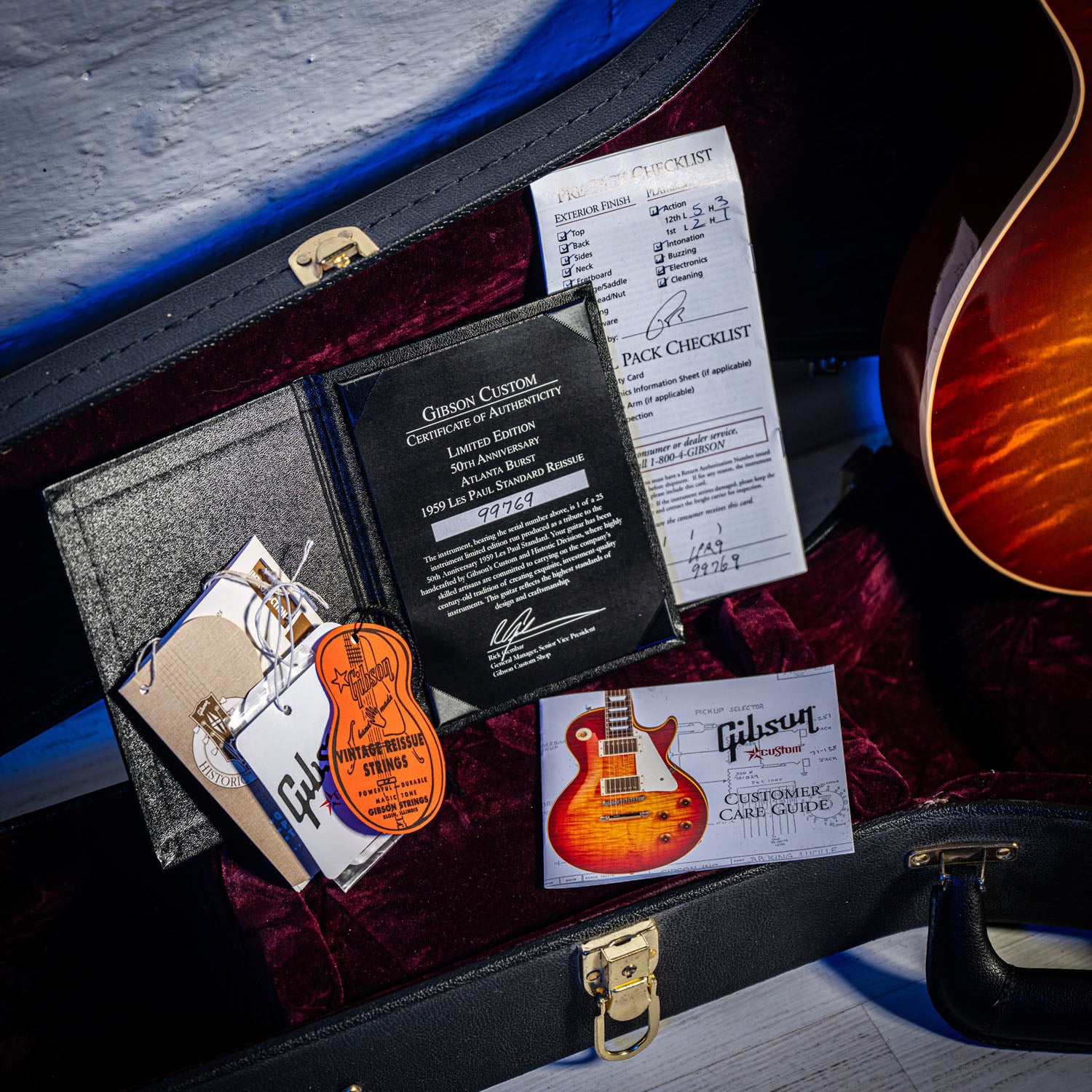 Gibson 50th Anniversary 1959 Historic Les Paul Standard Sunburst 2009