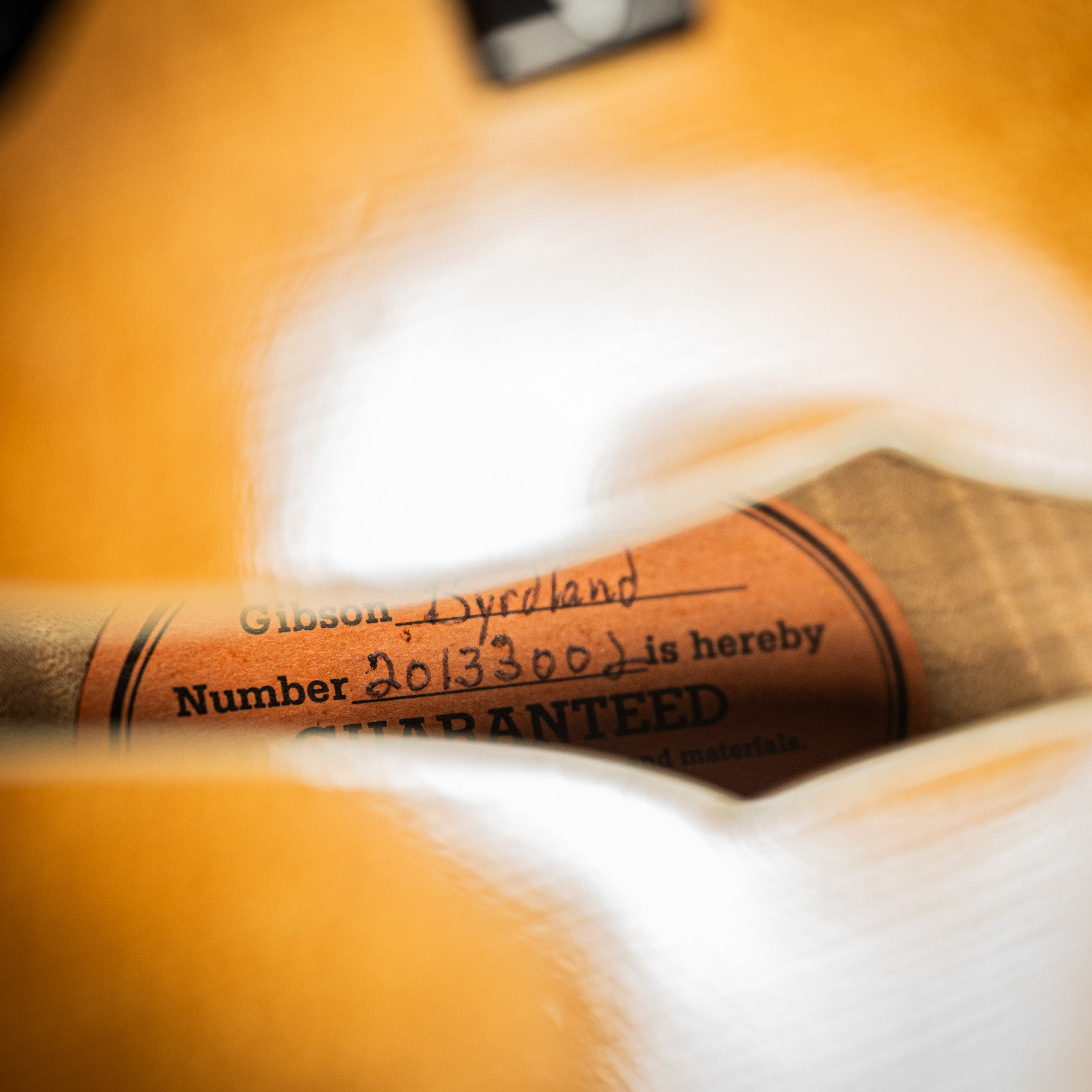 Gibson Byrdland Natural 1986