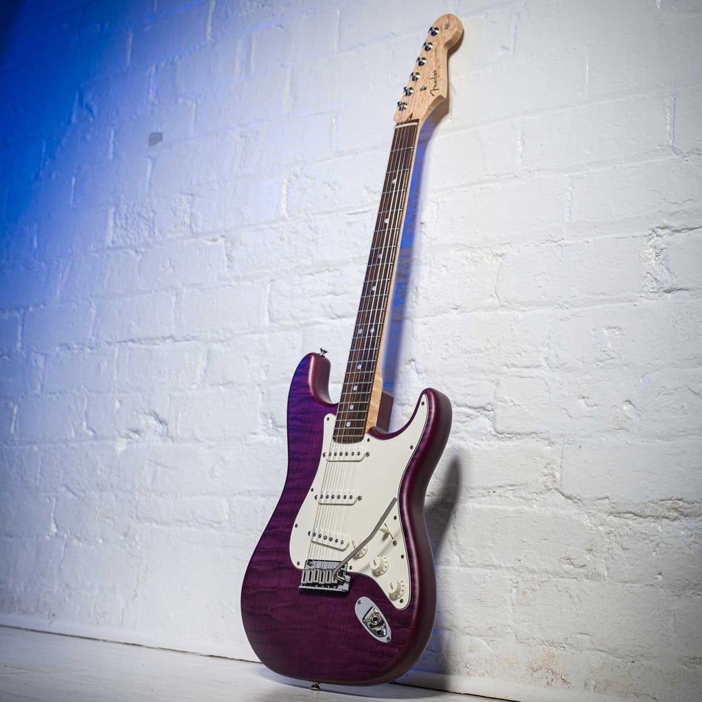 Fender Custom Shop Deluxe Stratocaster Purple Satin 2014