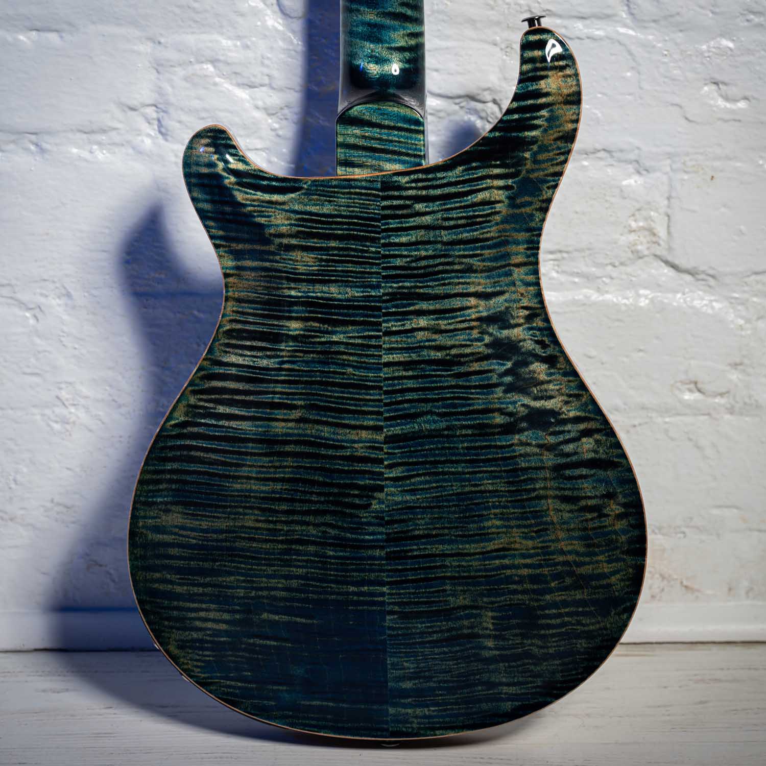 Prs Hollowbody II With Piezo Wood Library River Blue 2020
