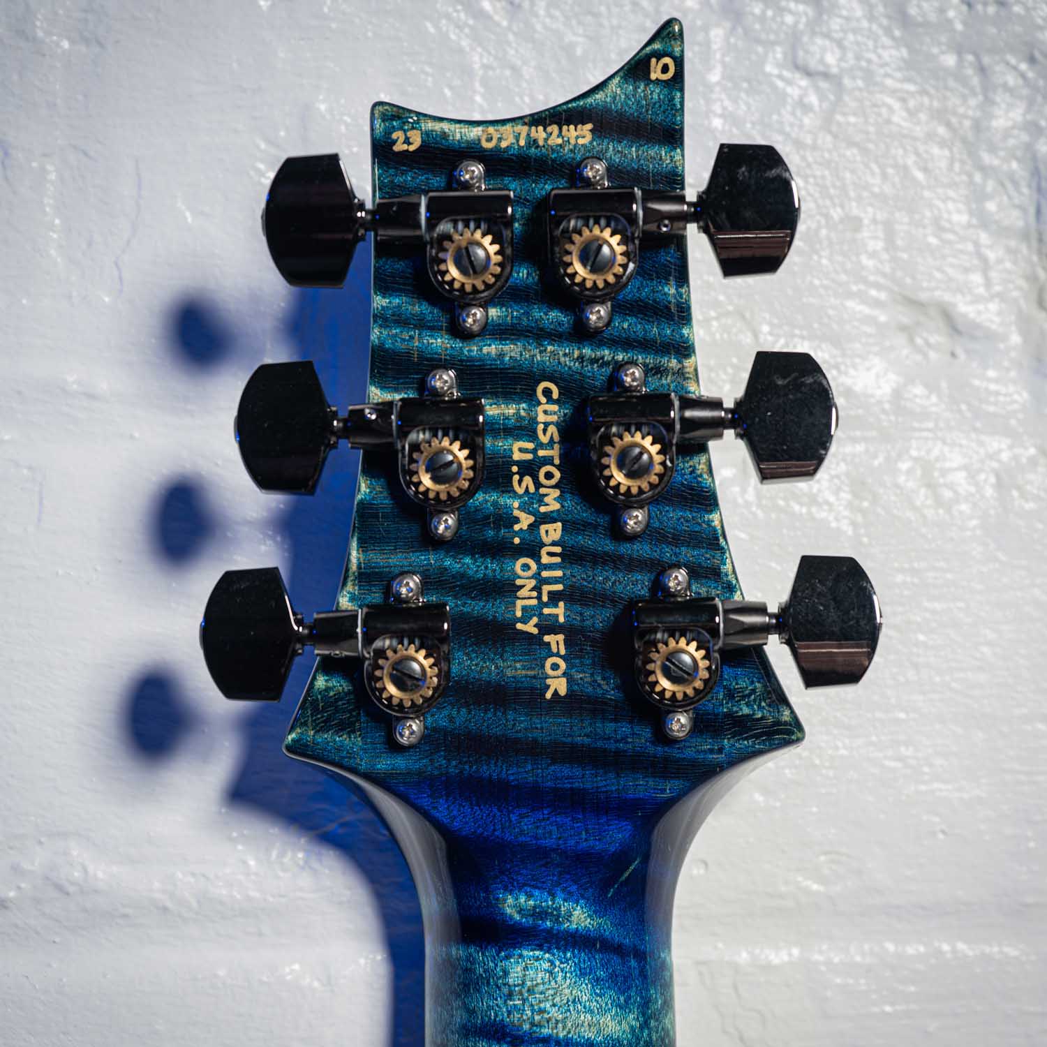 Prs Hollowbody II With Piezo Wood Library River Blue 2020