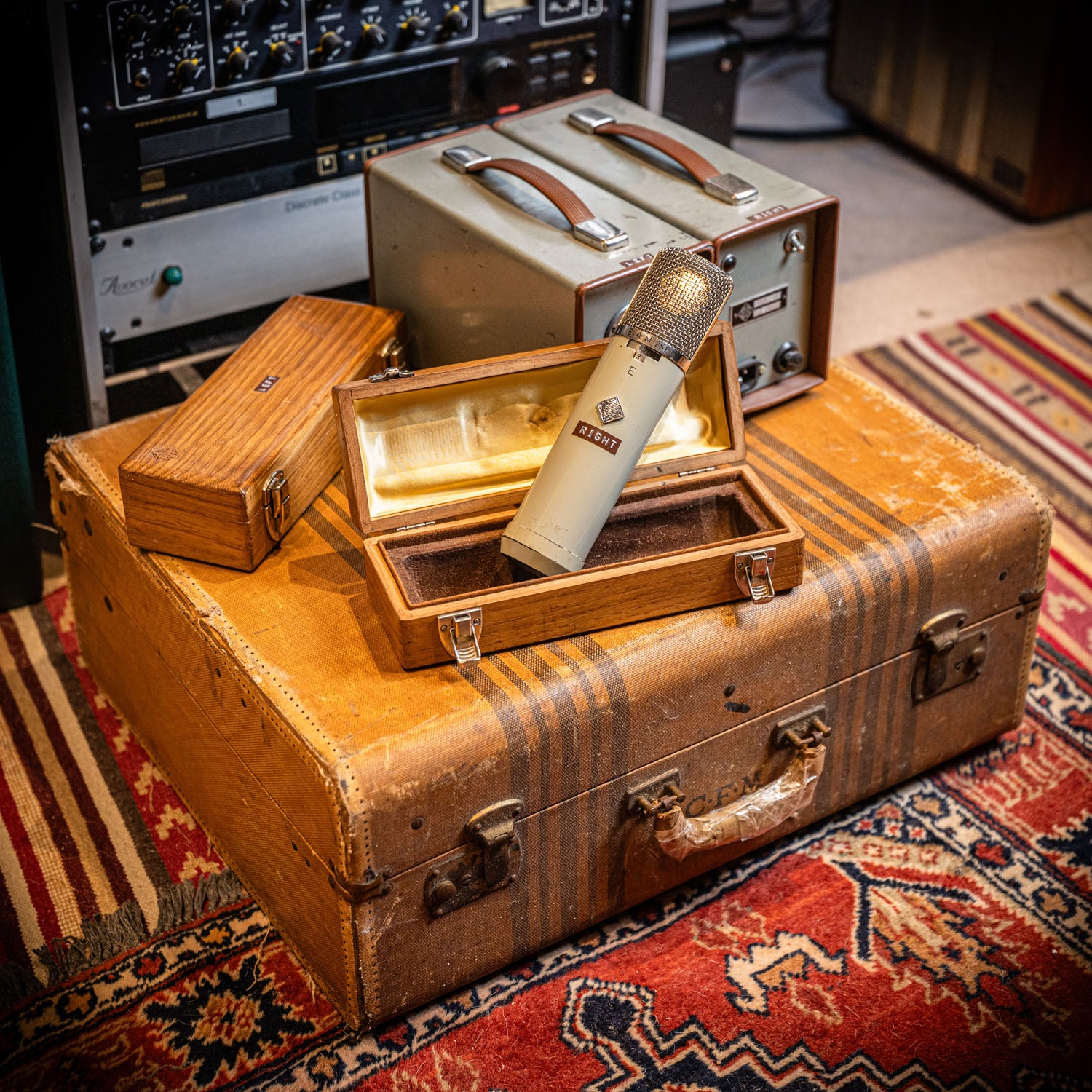 Telefunken ELA M 251 – Matched Pair Ex Cosimo Matassa Grey 1960