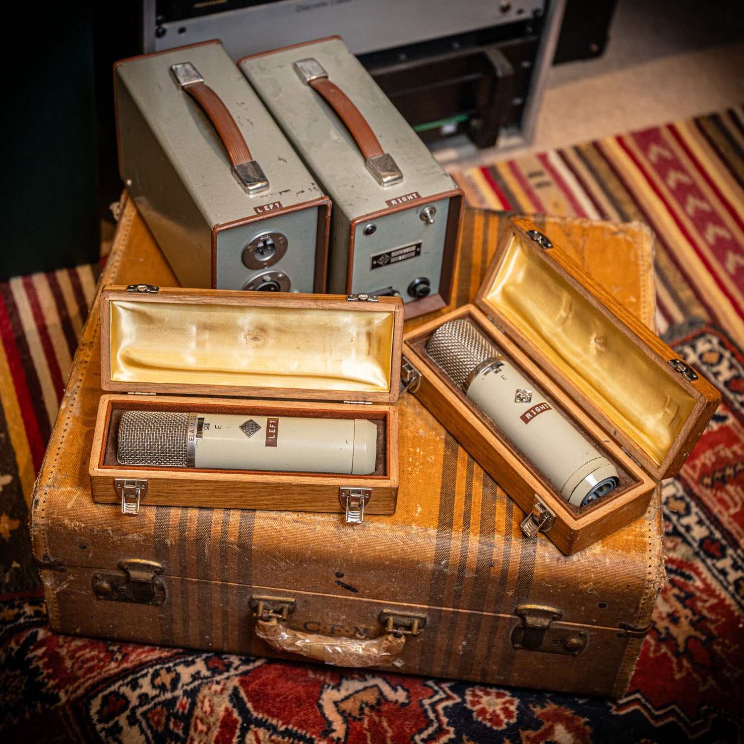 Telefunken ELA M 251 – Matched Pair Ex Cosimo Matassa Grey 1960