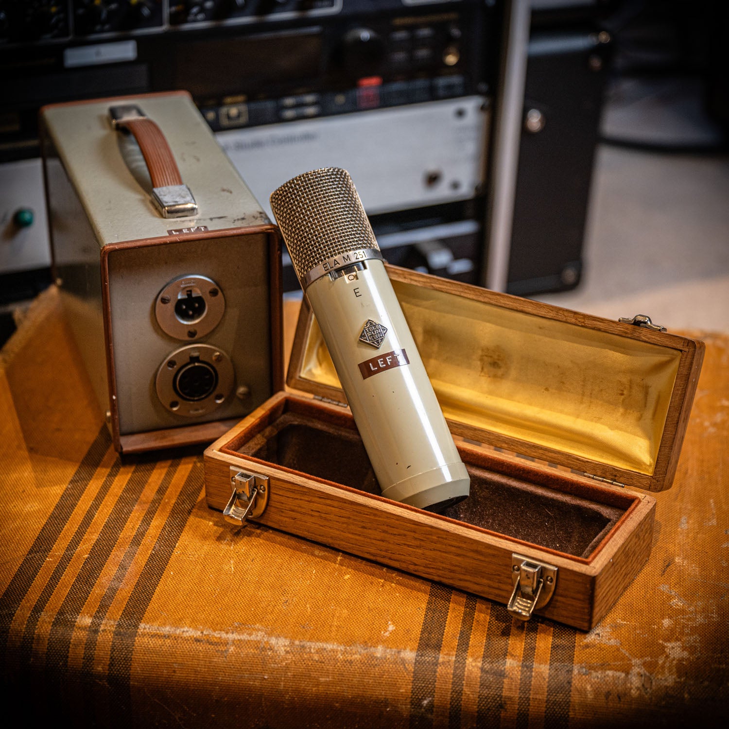 Telefunken ELA M 251 – Matched Pair Ex Cosimo Matassa Grey 1960