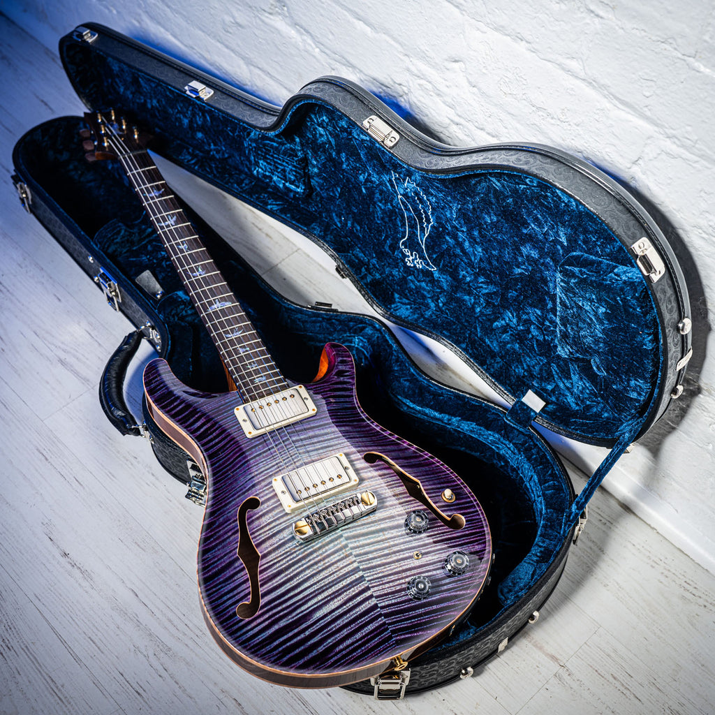 PRS Hollowbody II with Piezo Aqua Violet Glow 2022